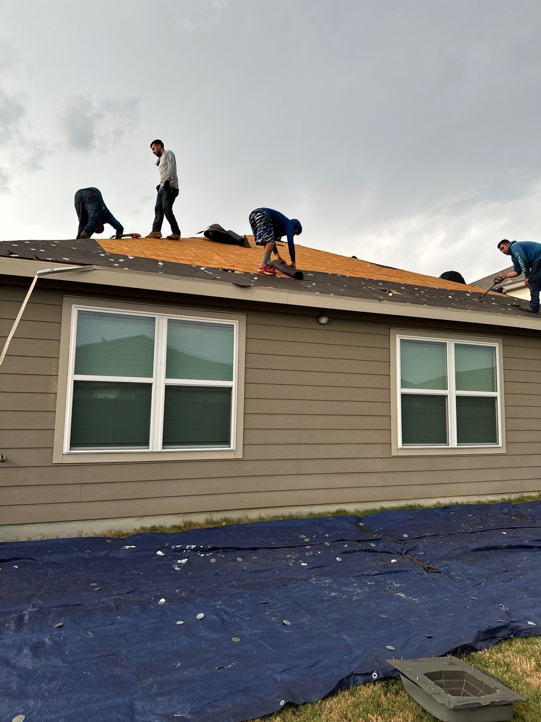 Estate Gray Roof Replacement | Converse, TX by Ayan Roofing