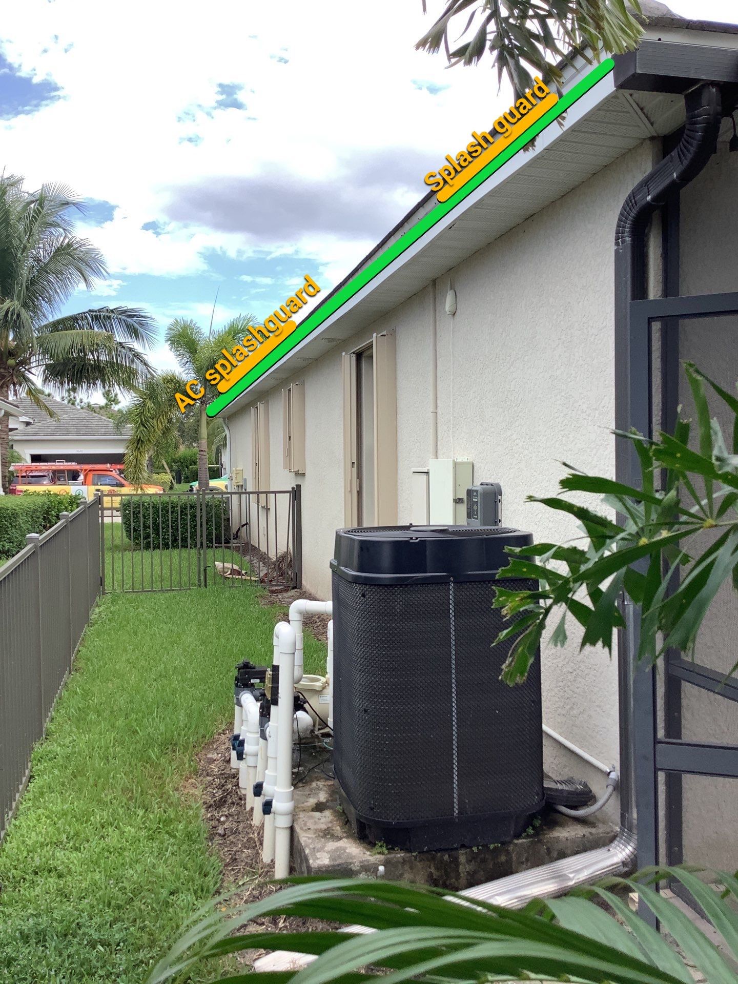 Seamless Gutters in Fort Myers FL by Gutter Professors