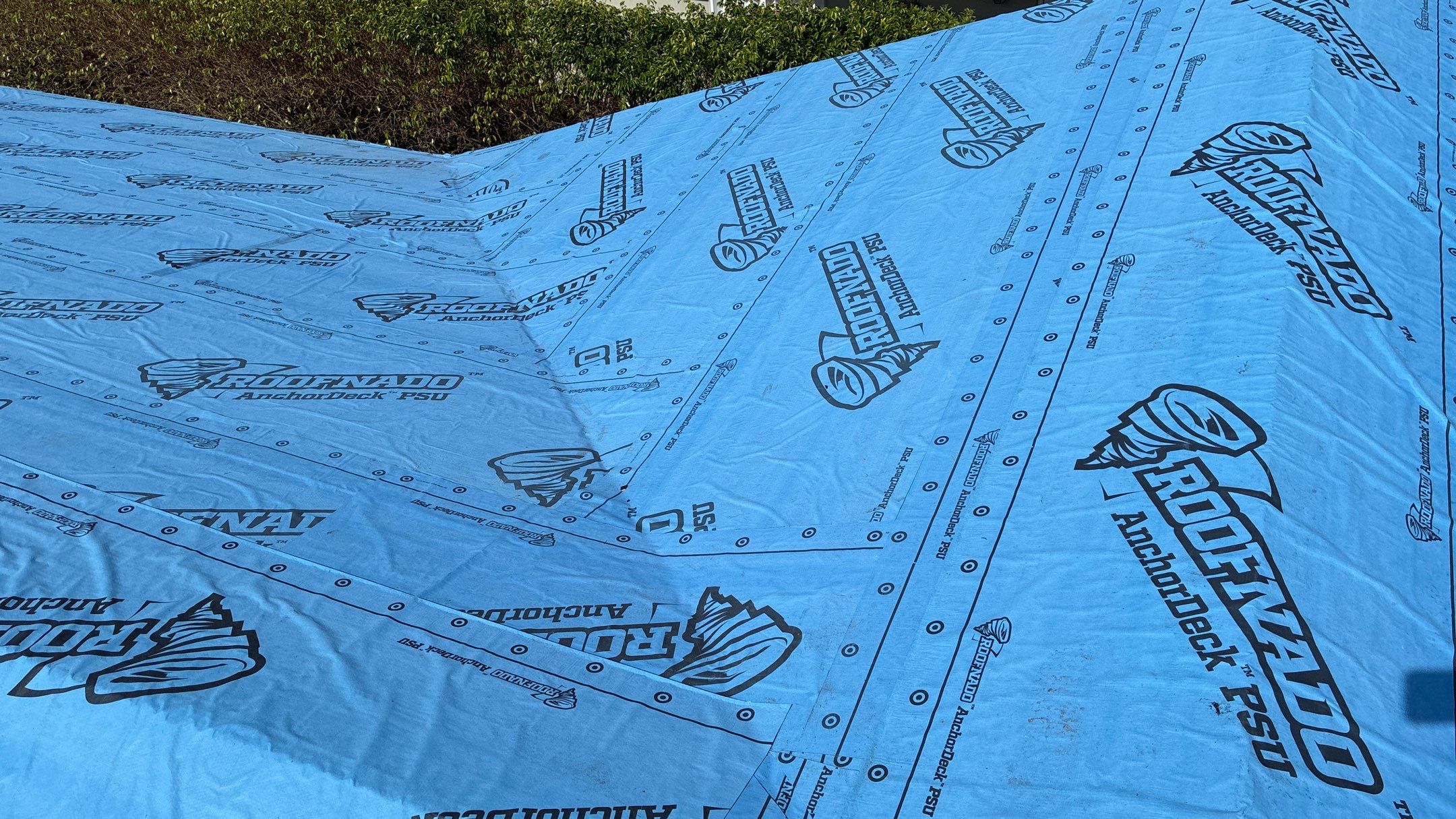 Residential Roofing Installation using 1" Nail strip metal roof by BLUES BROTHERS ROOFING