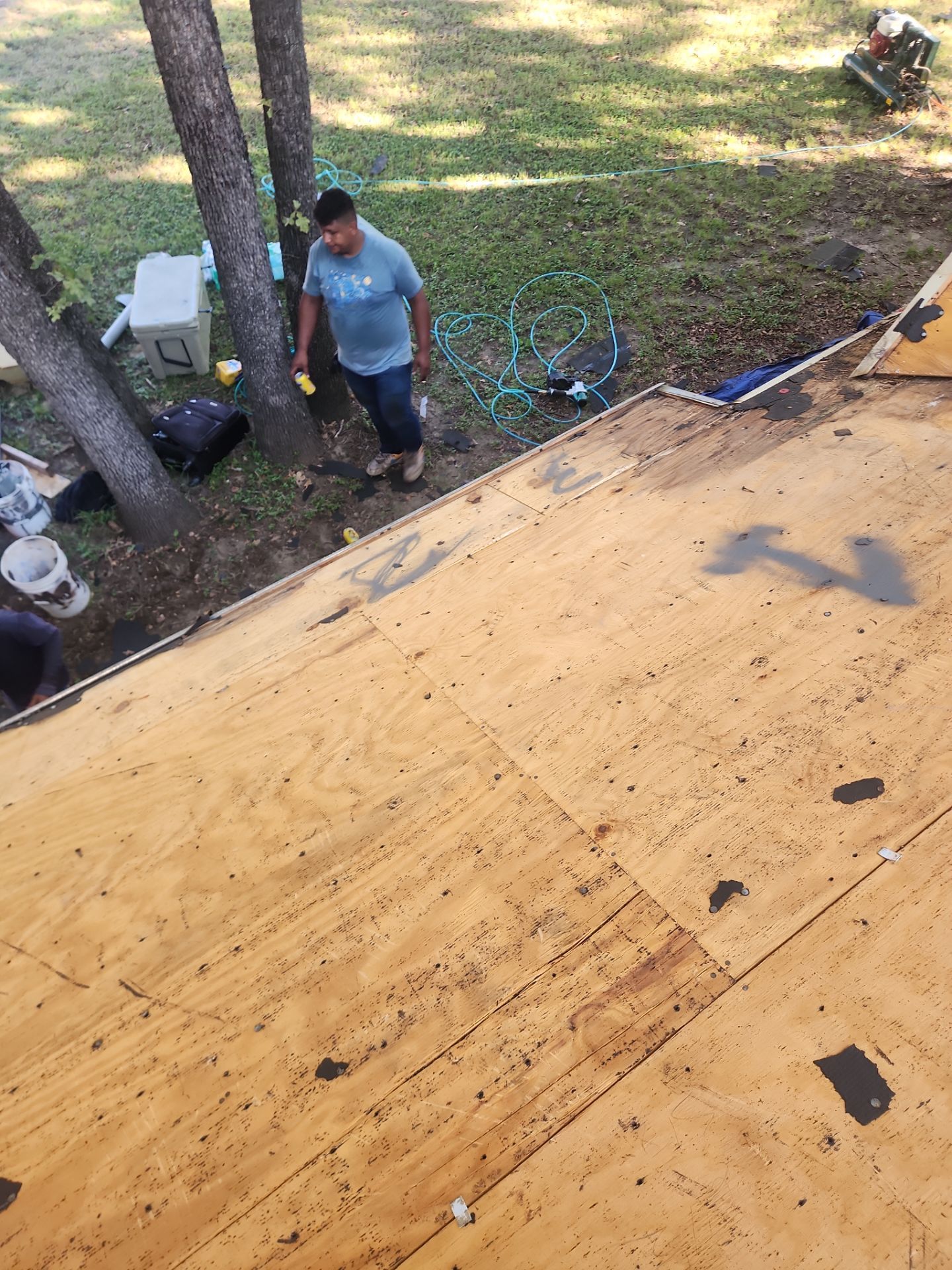 Project in Azle by Lonestar Roofing and Restoration LLC.