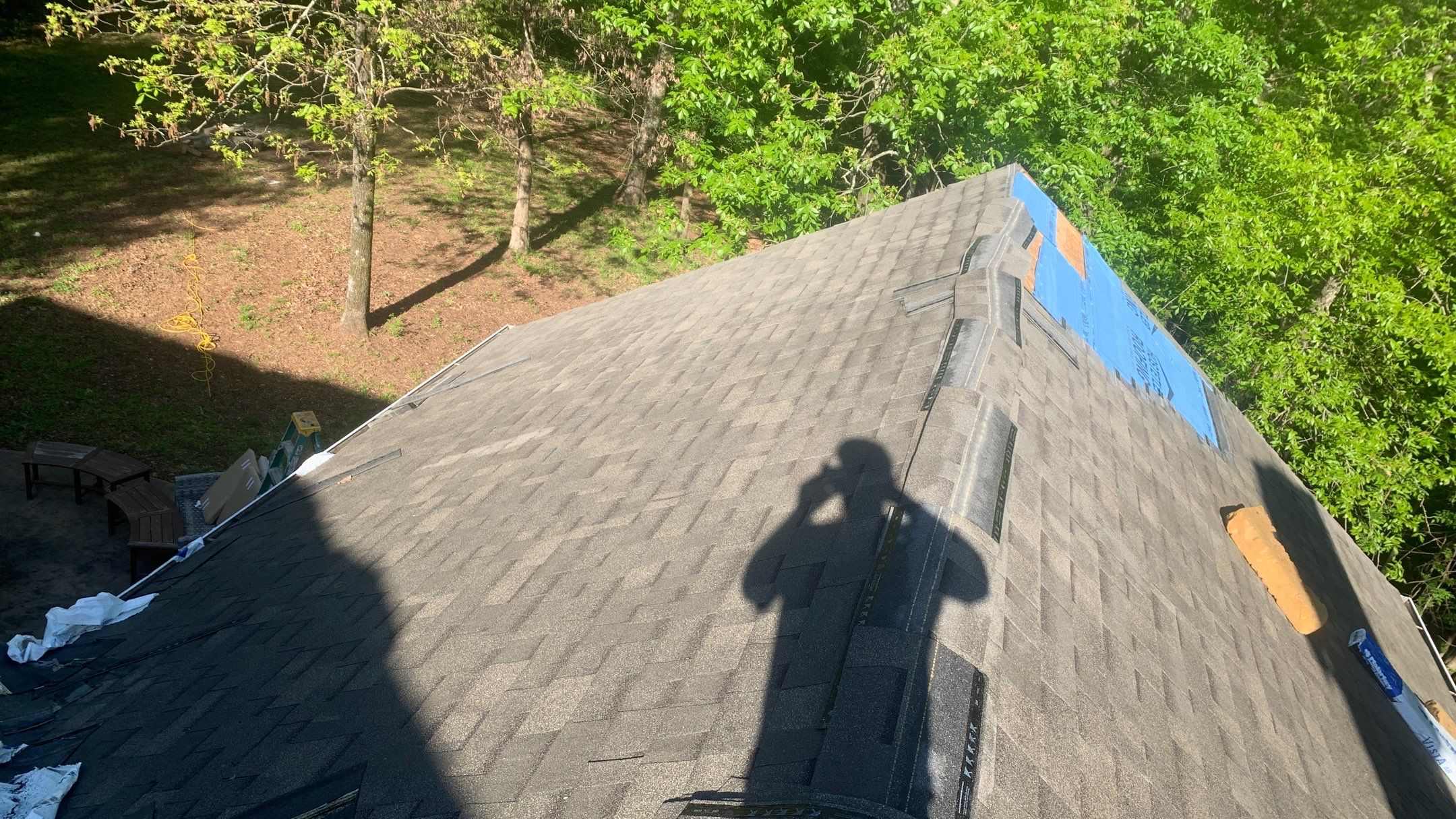 Residential Shingle Reroof using Malarkey Vista by Hostetler Roofing