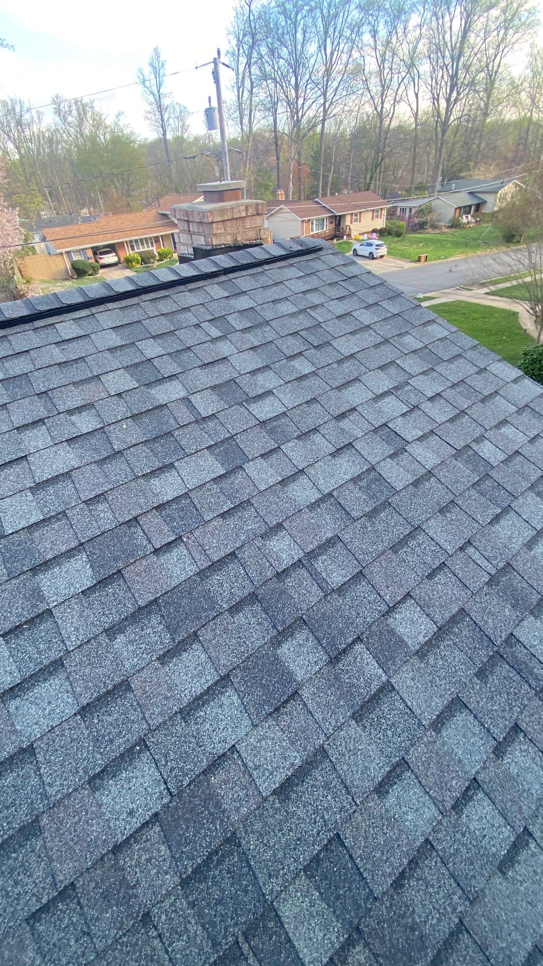 West Springfield: Residential Roof Replacement with CertainTeed Landmark in Colonial Slate by RM Banning, Inc.