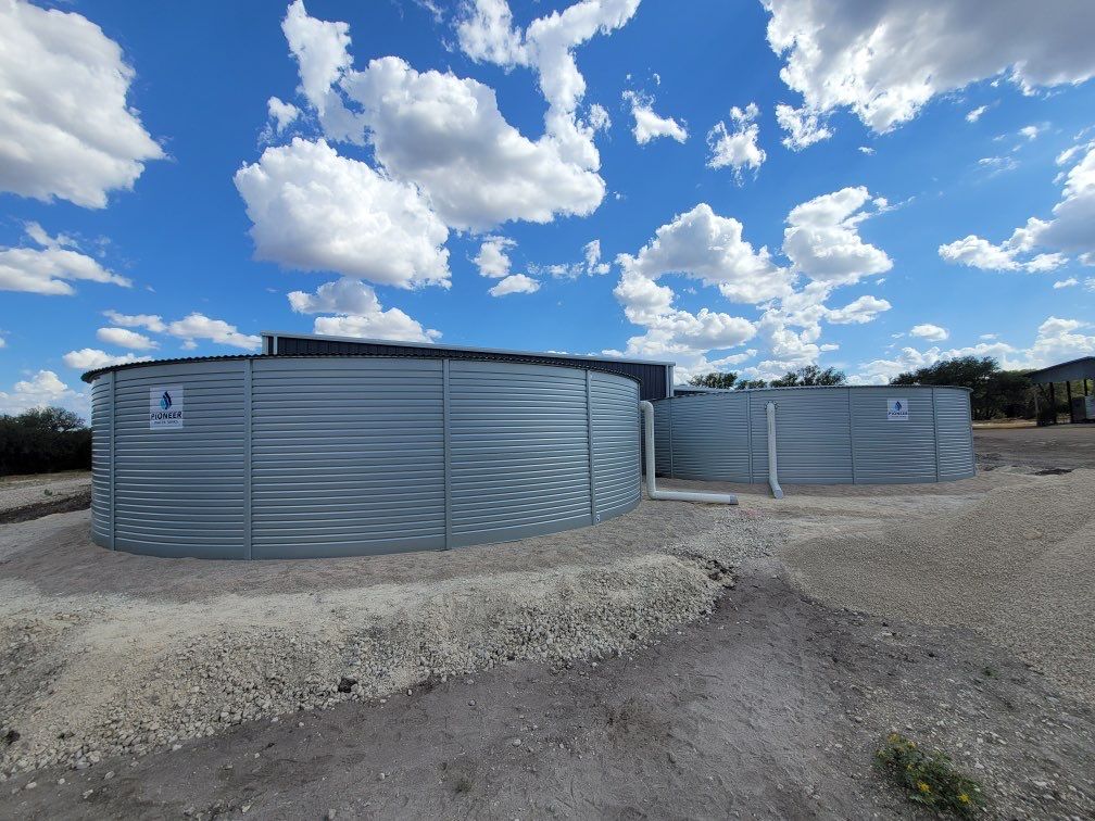 Sometimes 2 is better than 1! by Hill Country Rain Water