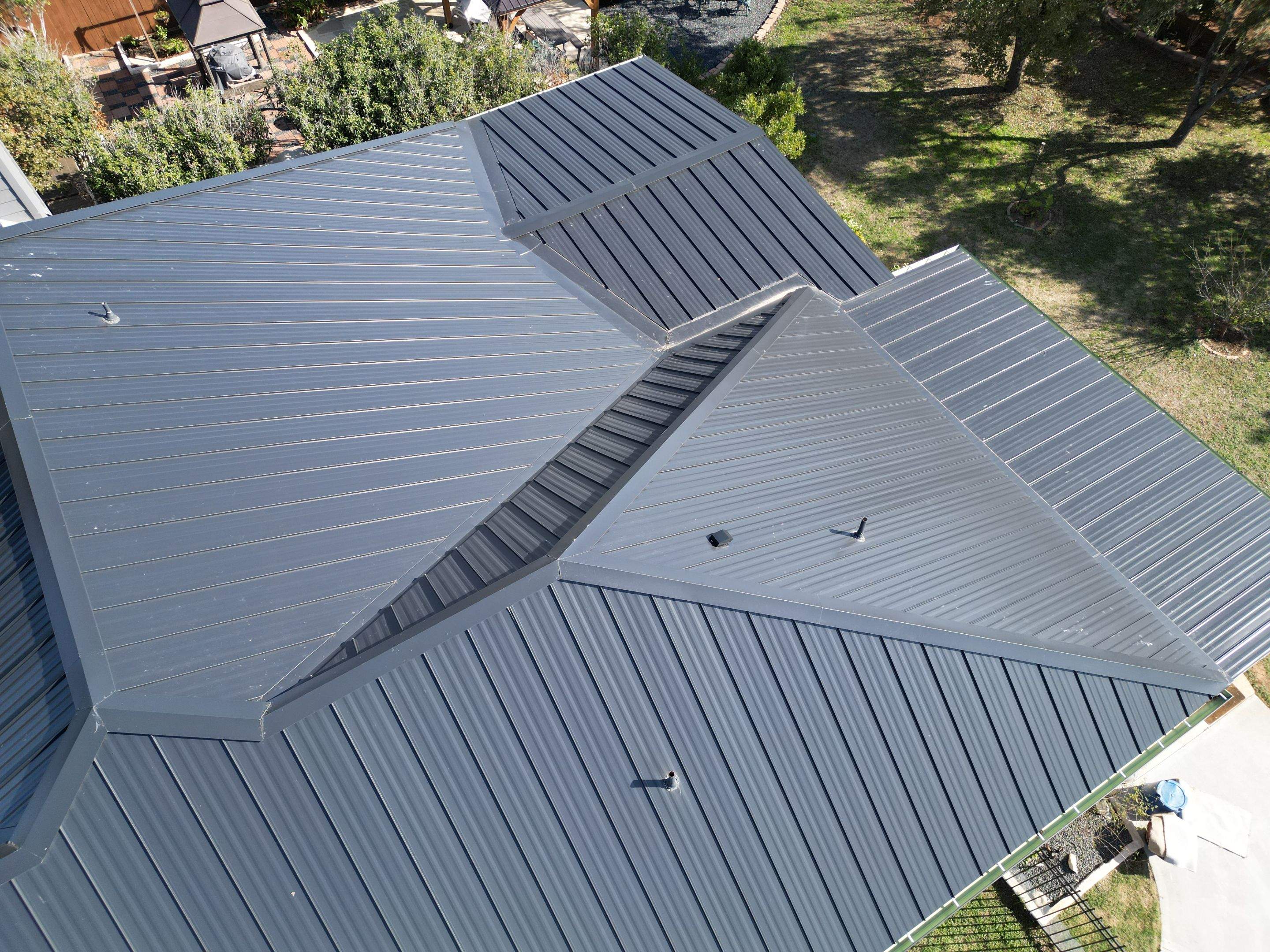 Matte Black - L&A Metals Class 4 UL 2218 Standing Seam Metal by RoofsOnly.com