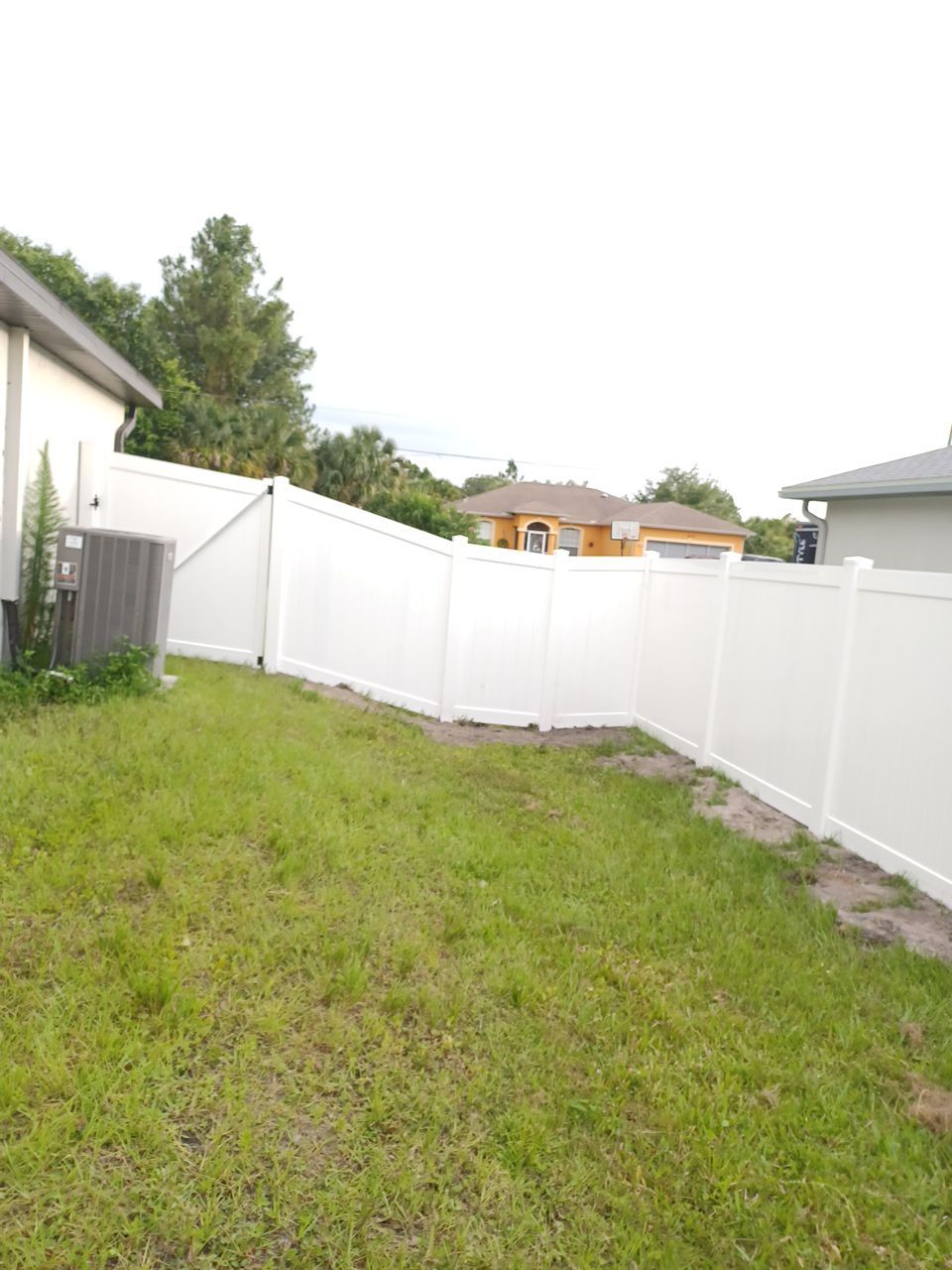 North Port, FL 6ft. Tall White Vinyl Privacy Fence  by Asap fence and gates, LLC