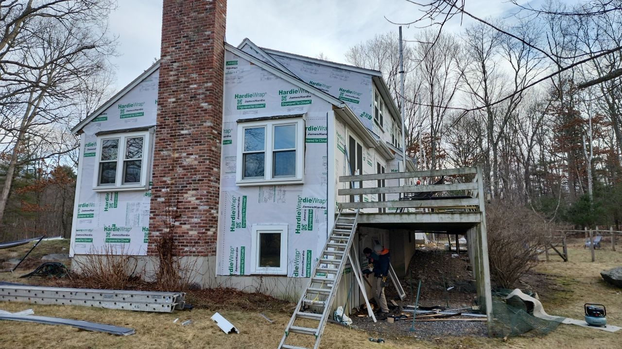 Siding installation in Natick, MA by UBrothers Construction