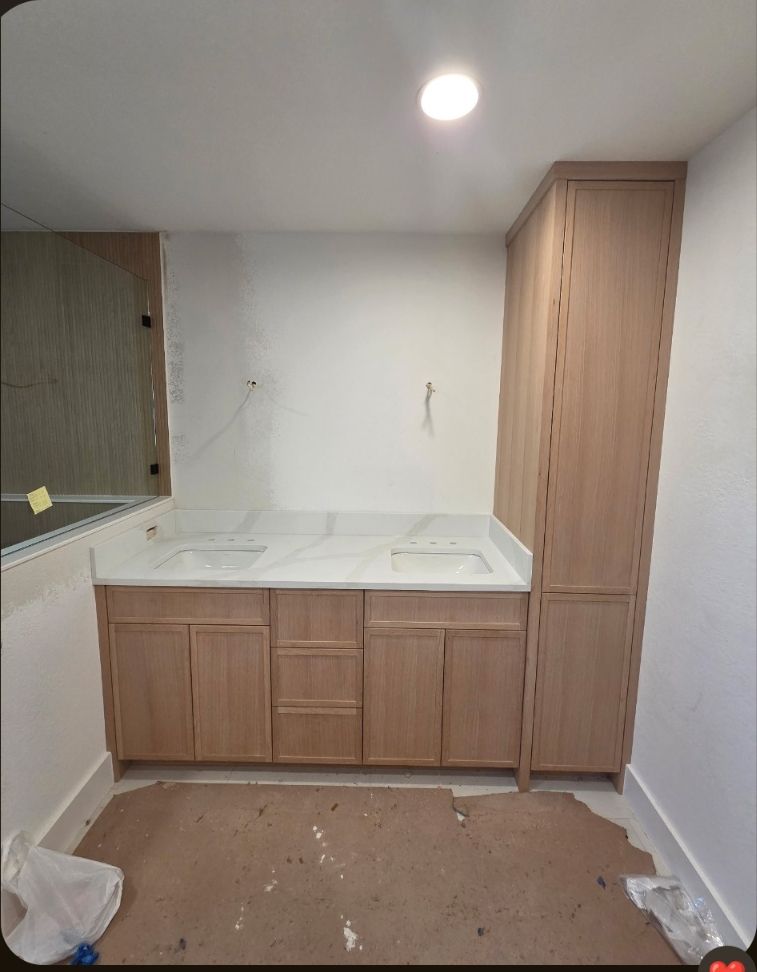 High-End cabinet finishing specialty finishes by AllPro Painting