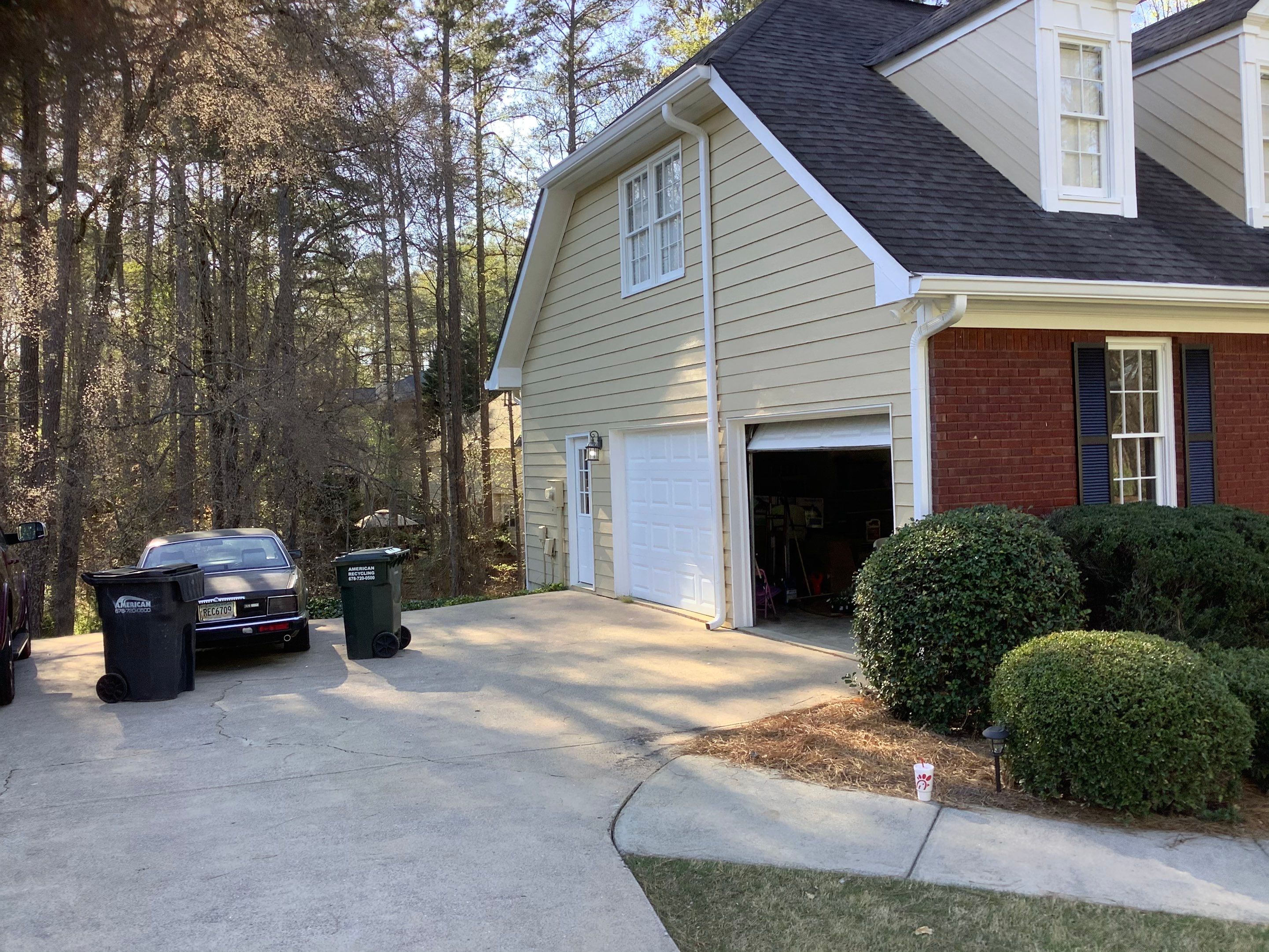 Exterior Home Painting and Trim Update in Kennesaw by Swift Home Renovations