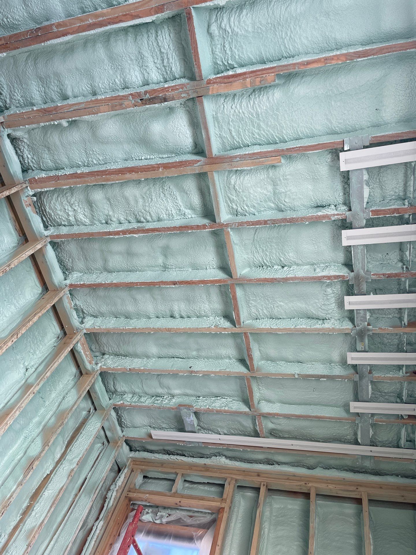 New Construction using Closed Cell Spray Foam by NYS Foam & Energy