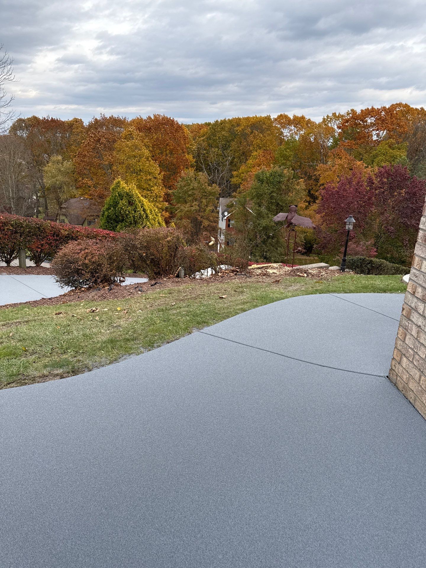 Steep Driveway Project in Sarver by Floors in a Day, Inc