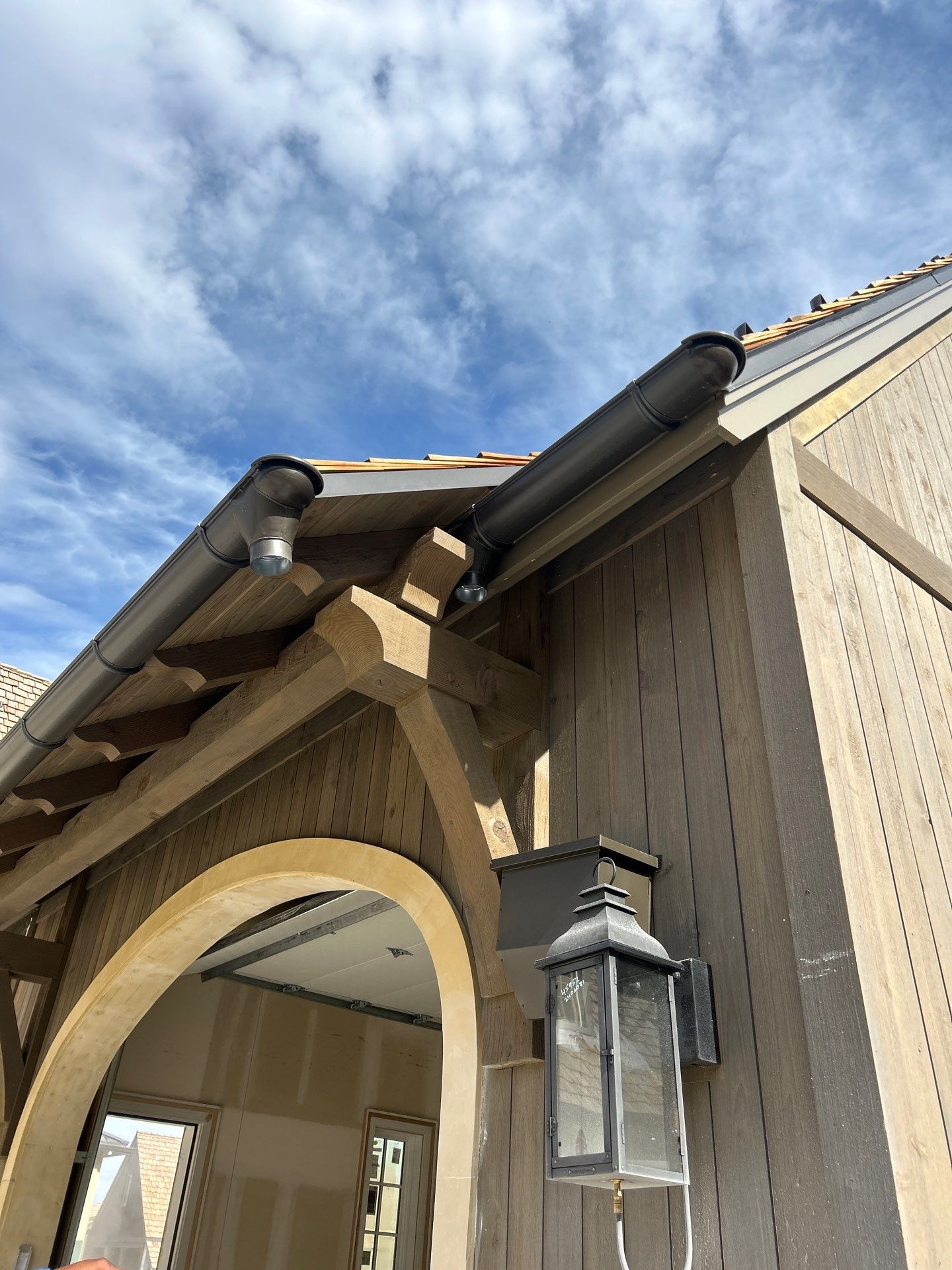 Project in Mapleton by Master Rain Gutters.