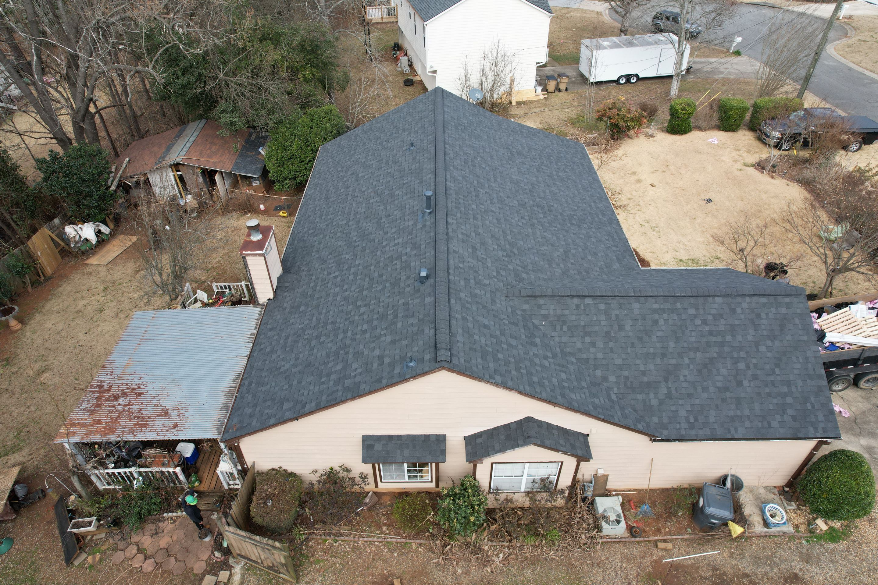 Residential Roofing Installation using Owens Corning by Inspector Roofing and Restoration