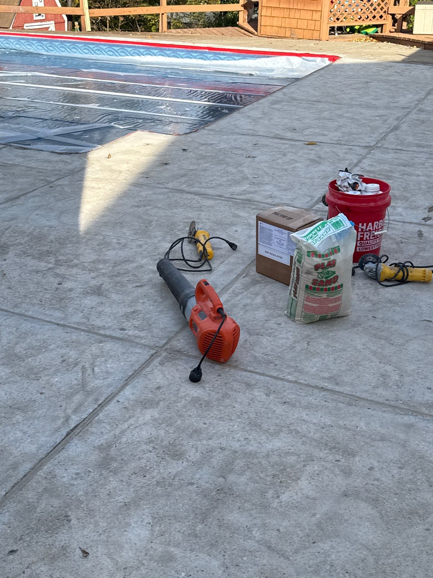 Davenport Pool Deck Project in McKees Rocks by Floors in a Day, Inc