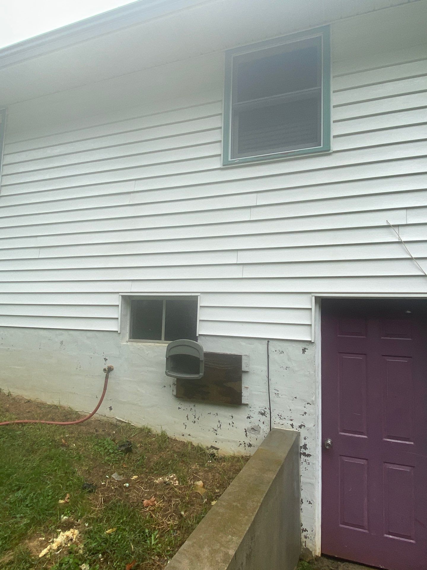 the service being done is house washing on the exterior siding and preparation for window cleaning