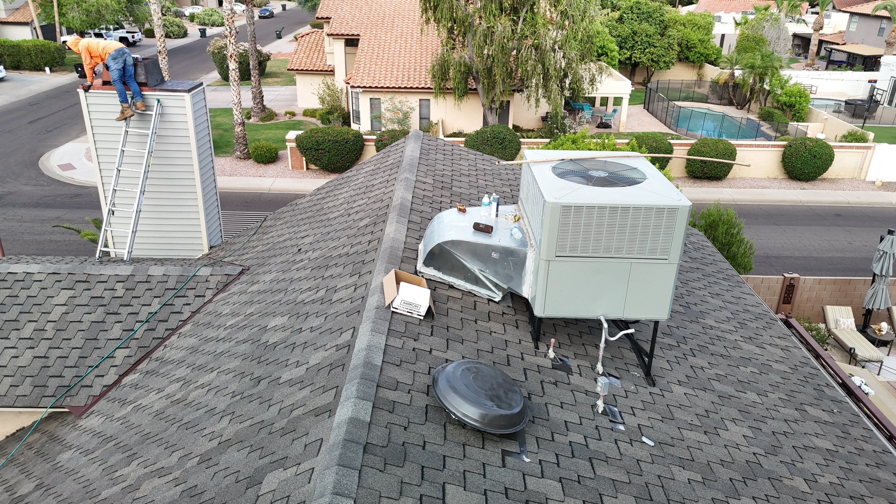 Project in Scottsdale, AZ by Saint Roofing