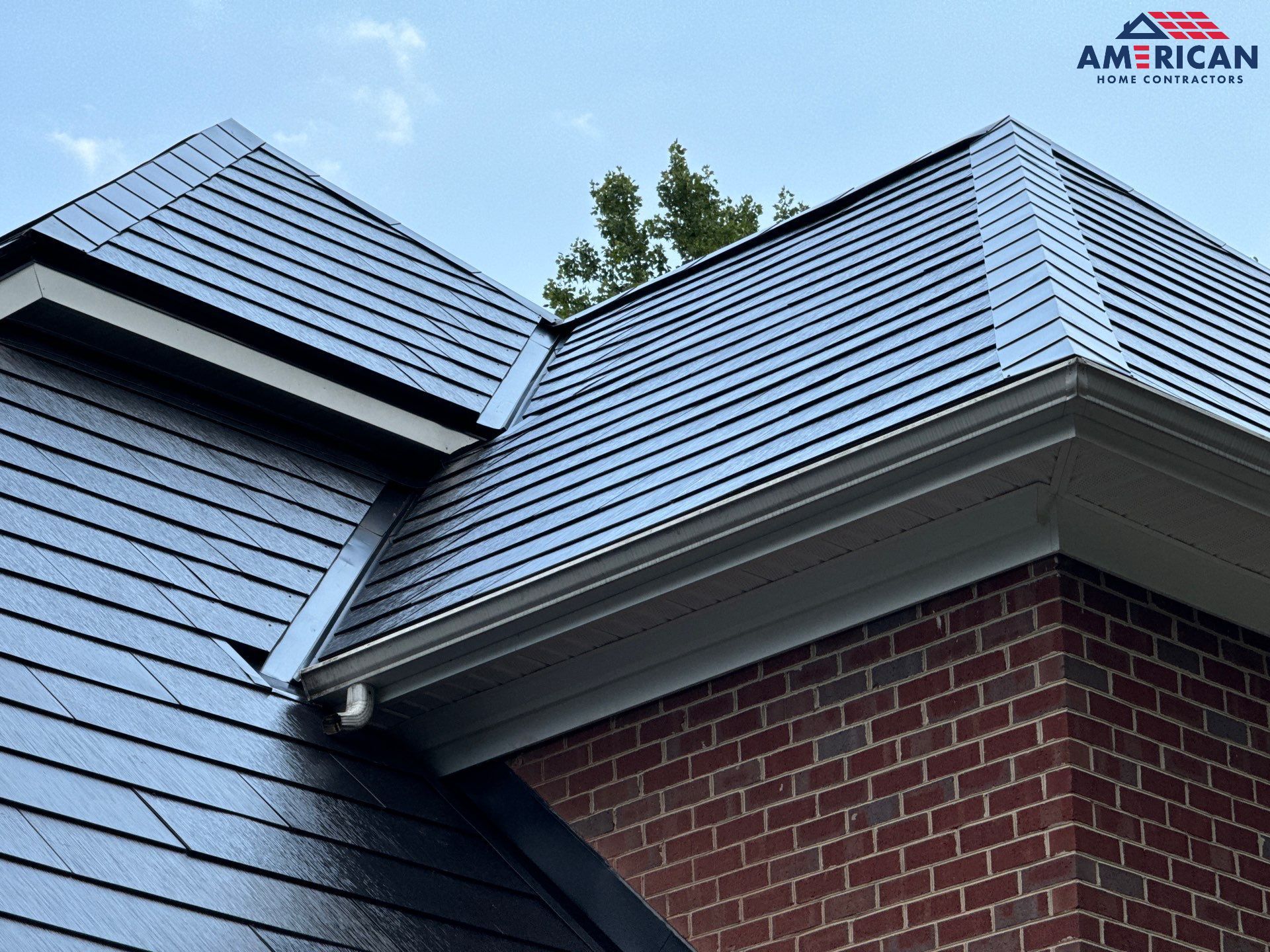 Tesla Solar Roof with Powerwall Storage by American Home Contractors