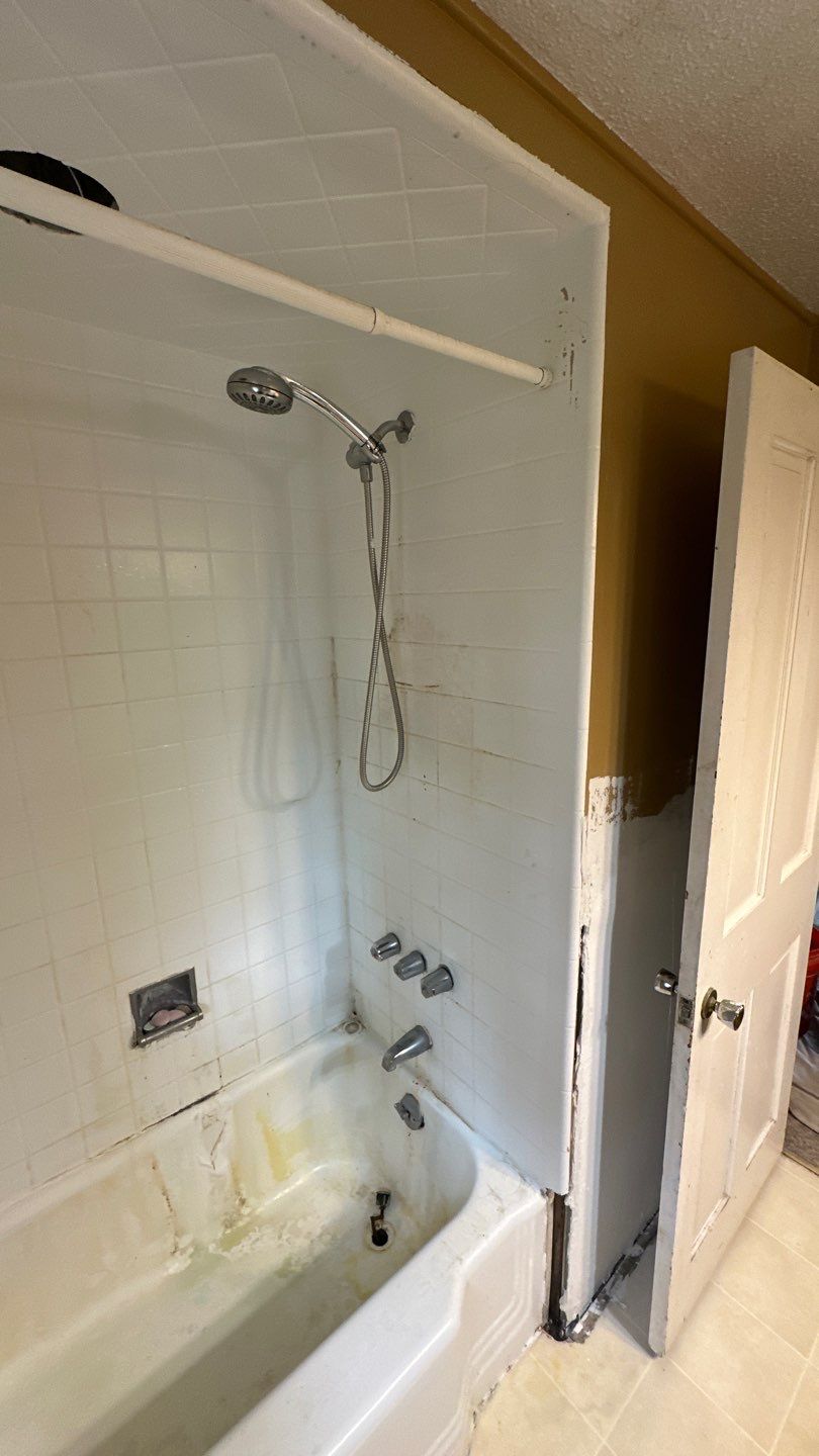 Tub to Walk-In Shower Installation in East Hampton, CT  by Yankee Home Improvement
