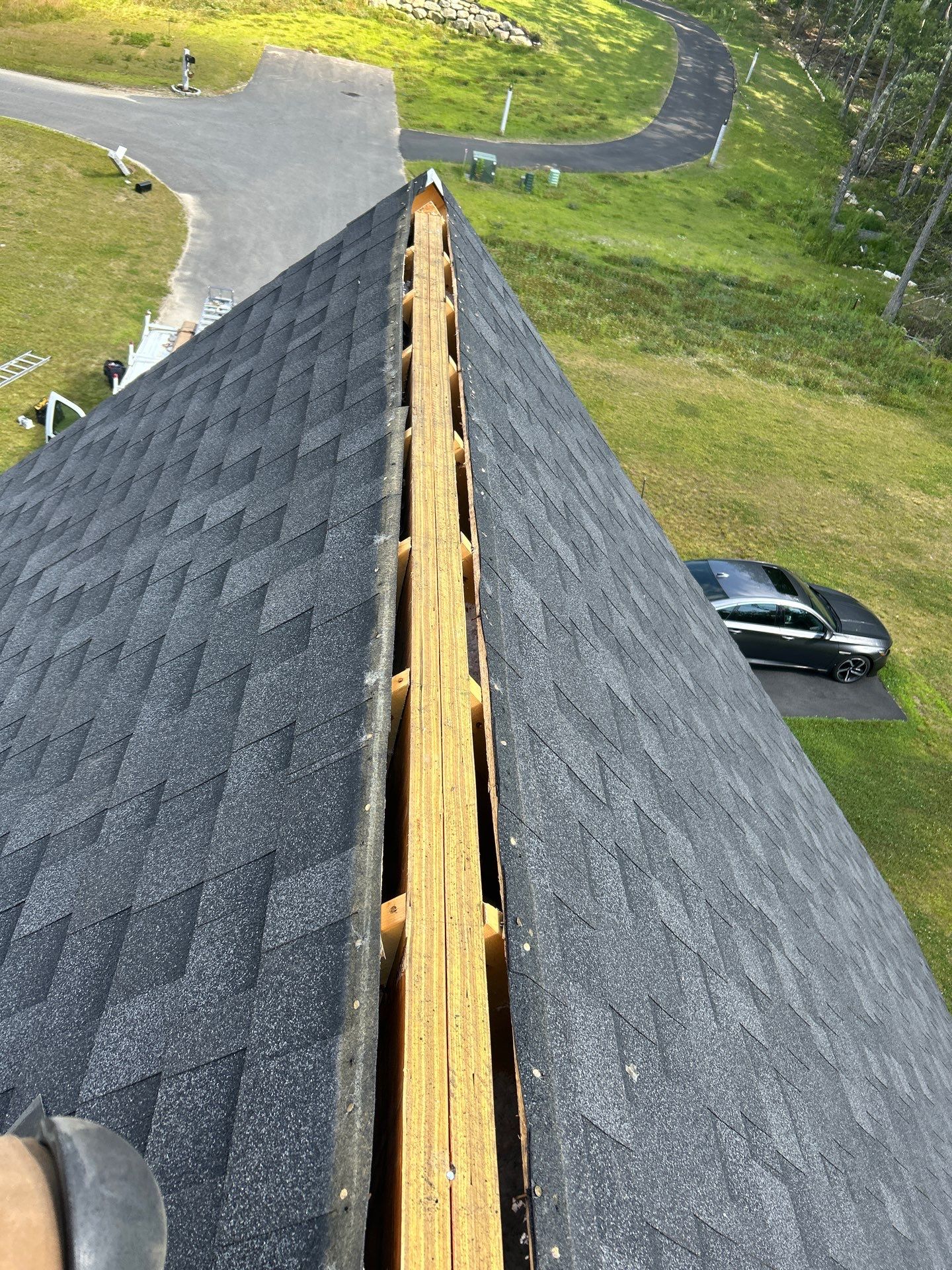 Ridge Vent & Cap Replacement – Brookline, NH by Mighty Dog Roofing of Greater Middlesex County