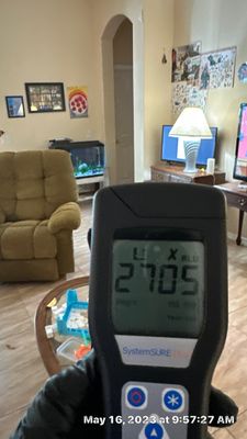 Extremely poor Indoor Air Quality