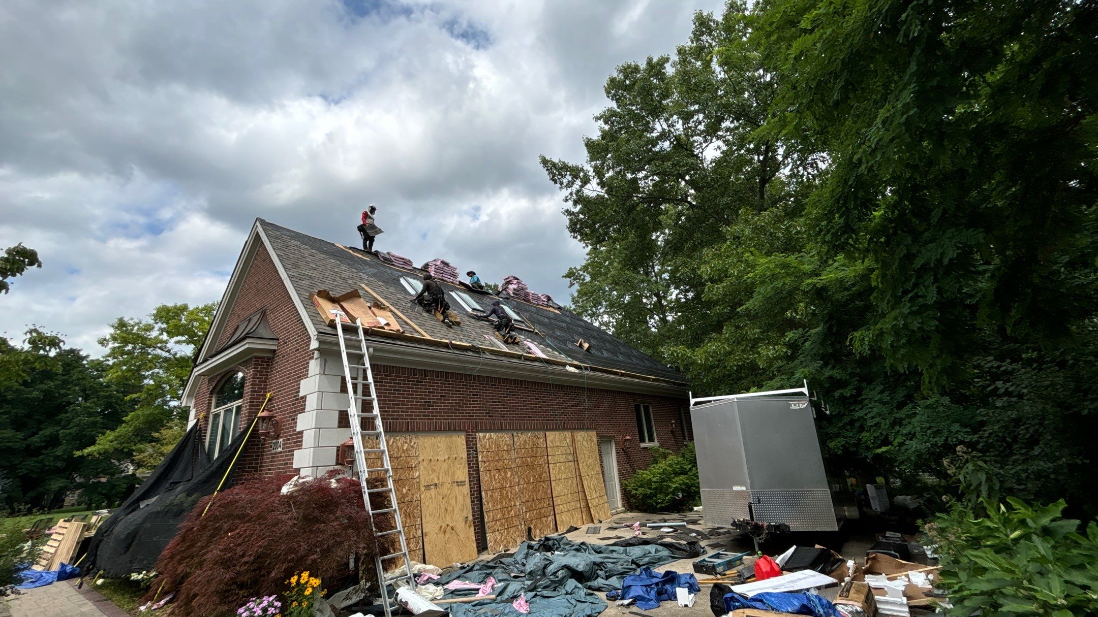 Roof Replacement using Owens Corning Duration by 180 Contractors
