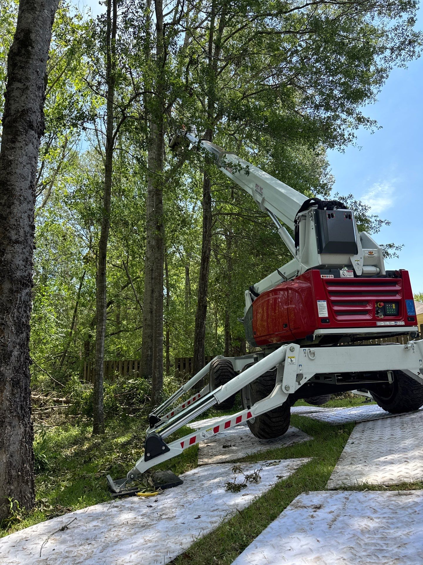 Disaster Relief using Dinolift  by American Arbor