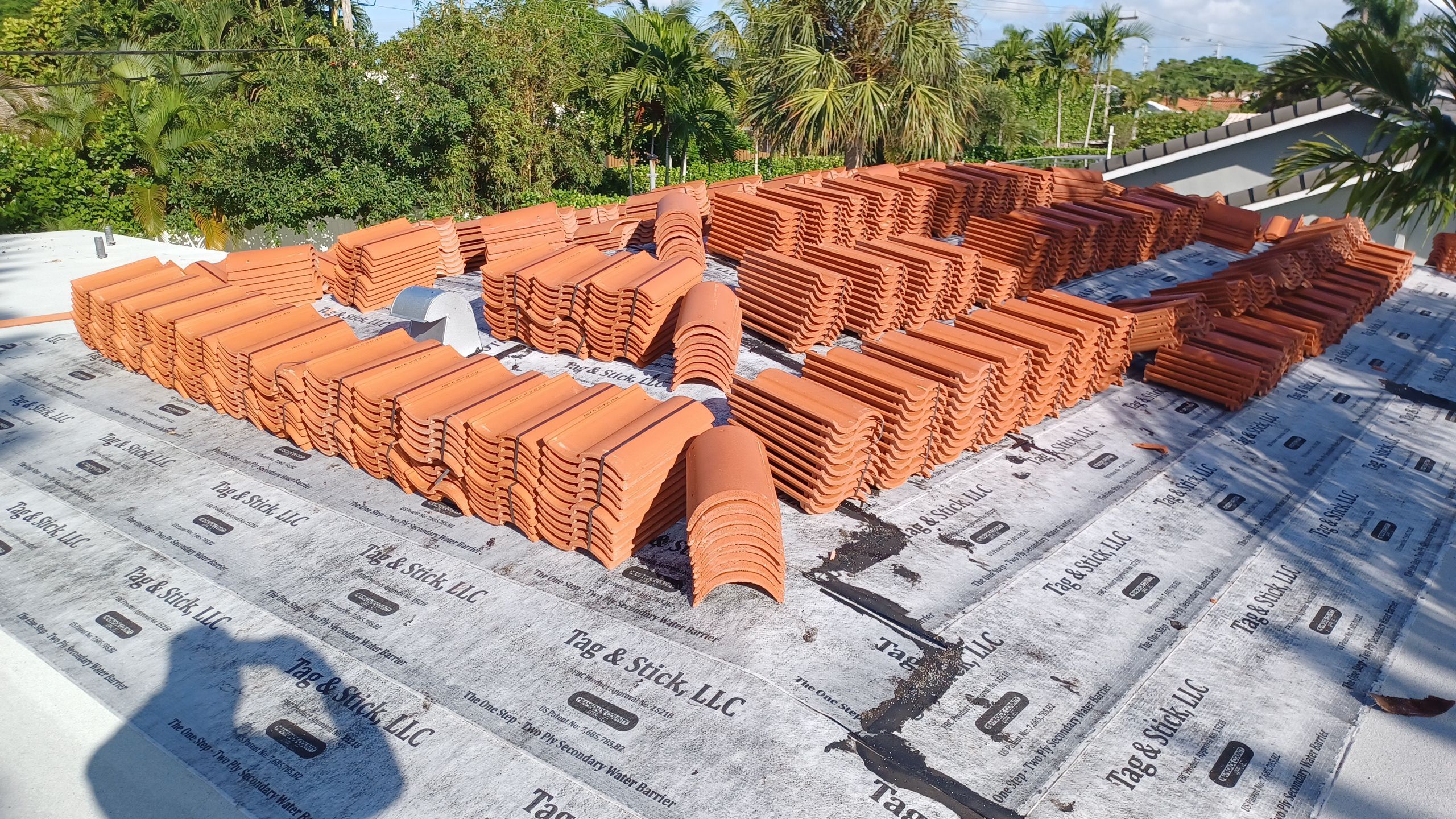Residential Roofing Installation using Eagle Roofing Tile by BLUES BROTHERS ROOFING