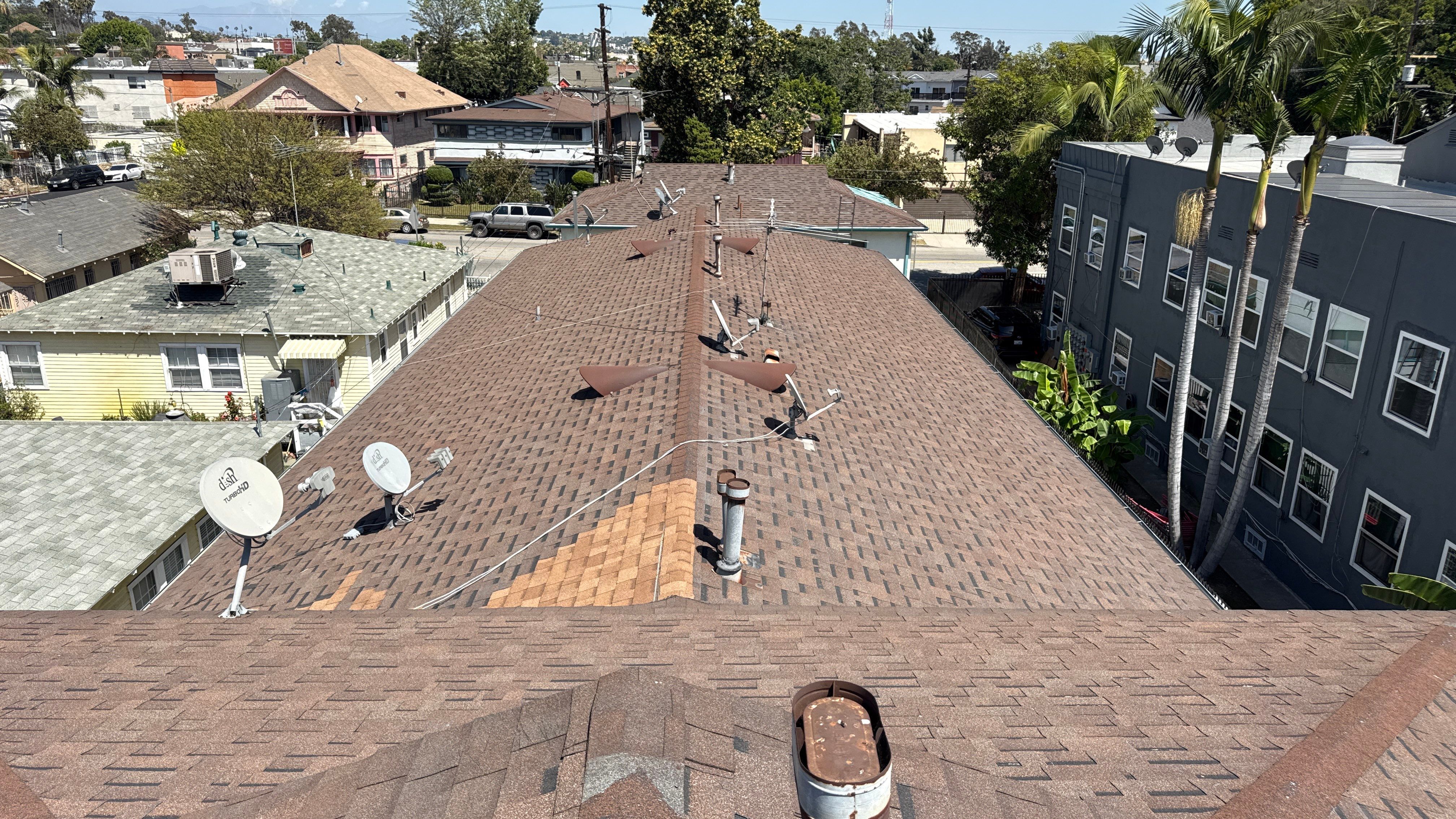 Apartment Building in East LA by Hull Brothers Roofing