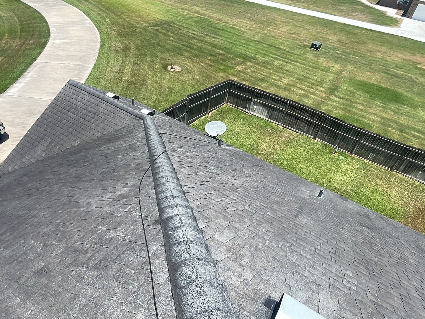 Residential Roofing Installation using GAF HDZ Barkwood by Lighthouse Roofing