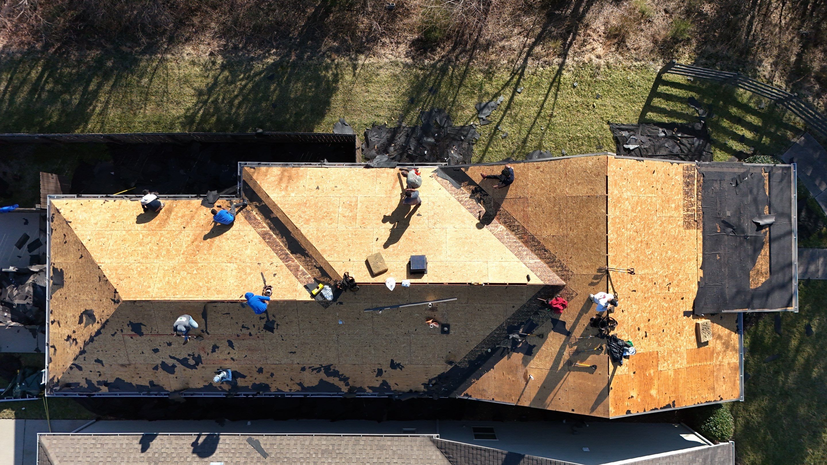 Weathered Wood Re-Roof by Royal House LLC