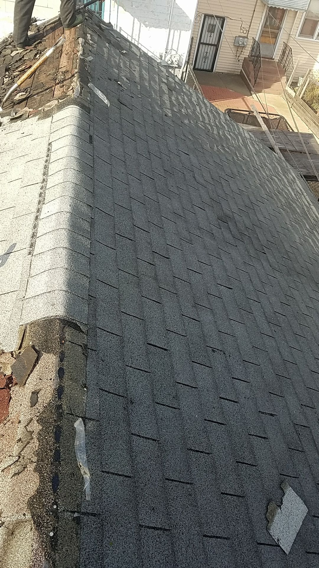 Roof replacement by hail damage by Just Brilliant Restoration JBR