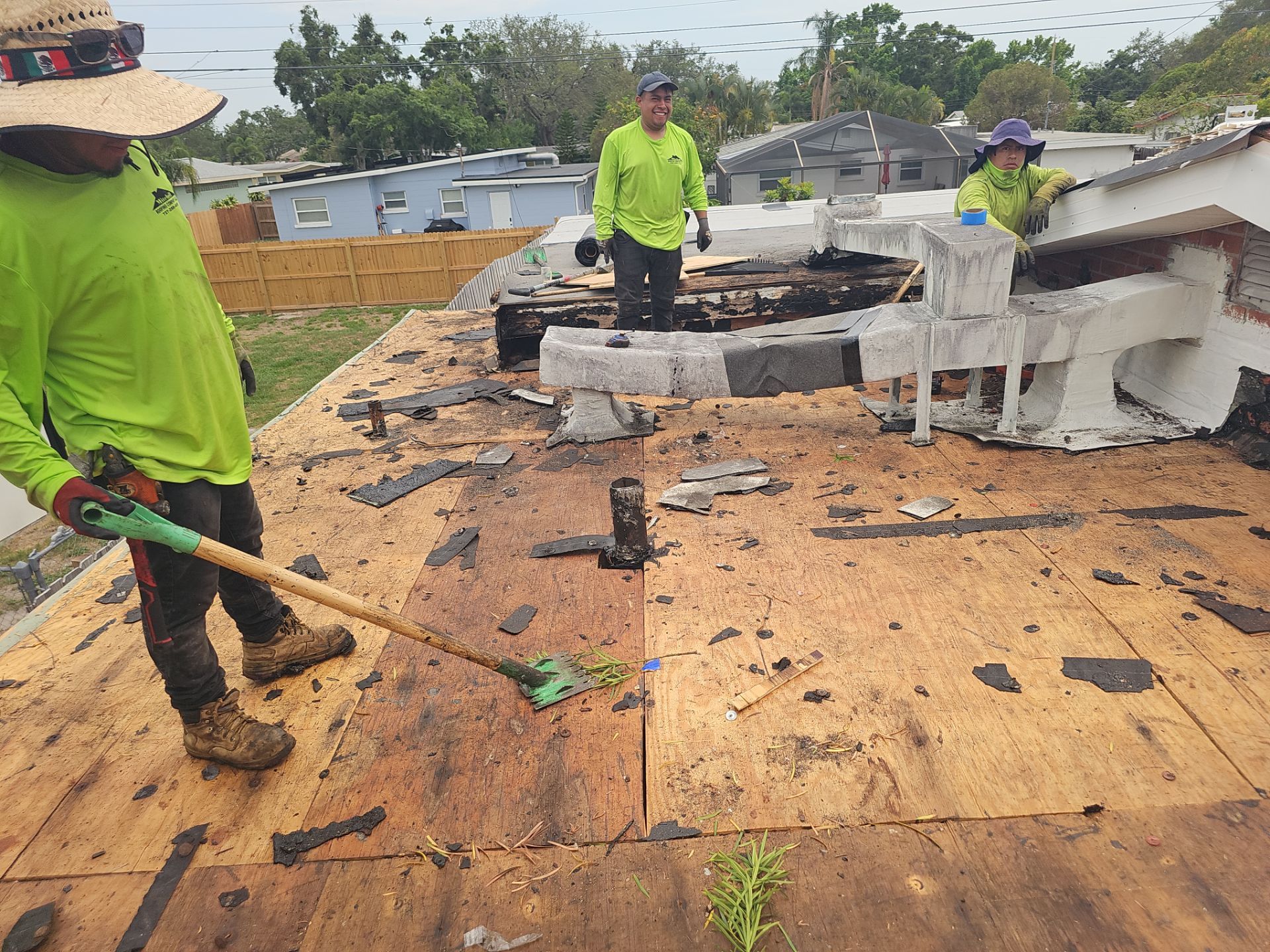 Project in St. Petersburg 33714 by Mitchell Roofing Company LLC 