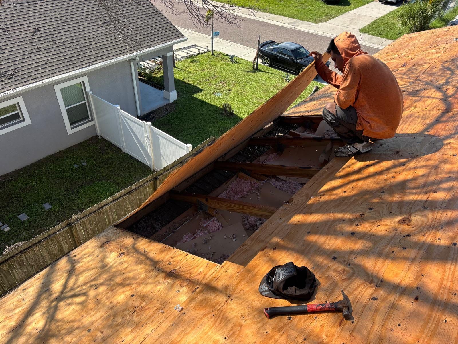 Project in St. Petersburg 33712 by Mitchell Roofing Company LLC