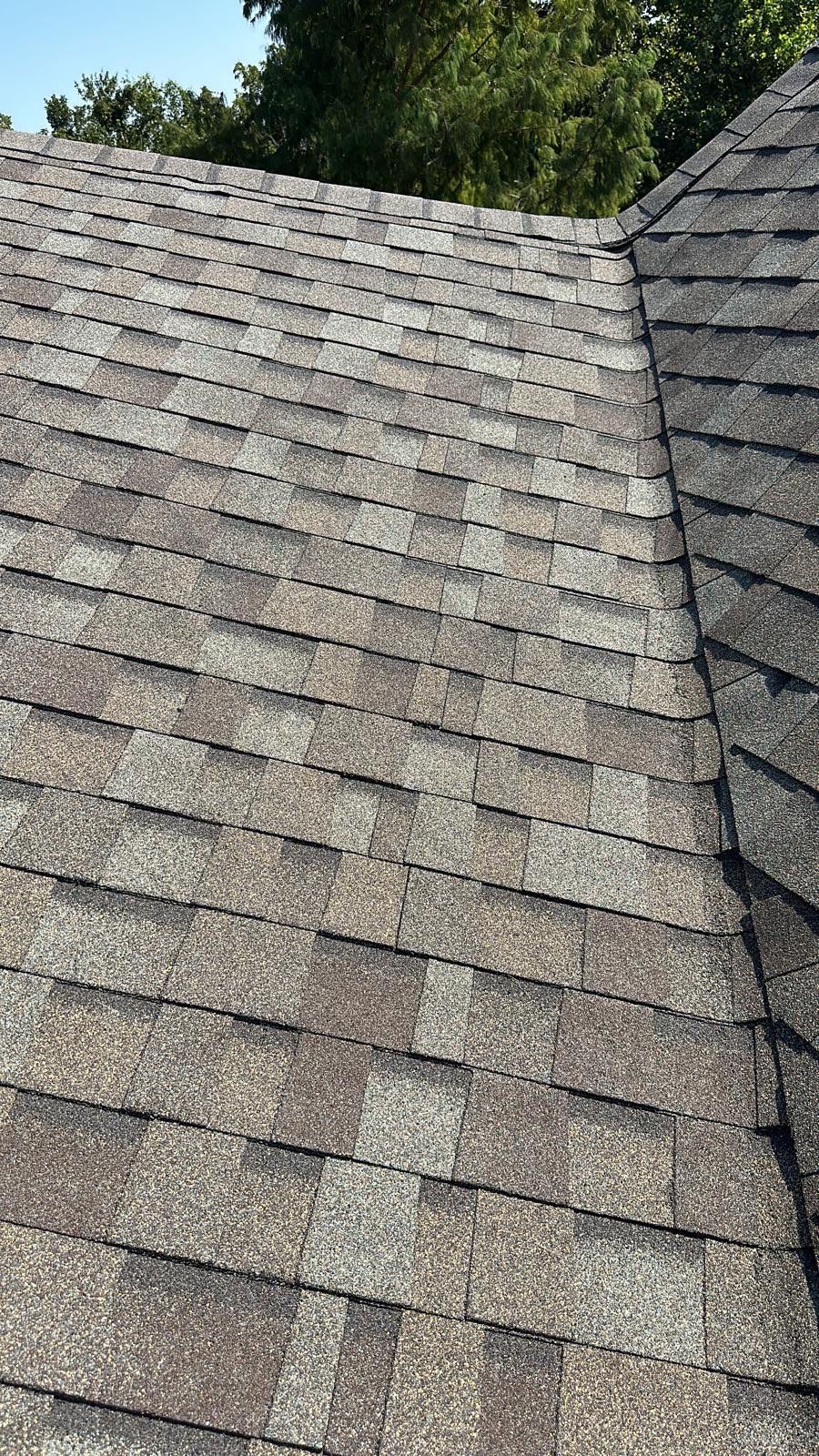 Reroof using Owens Corning Duration Storm IR in Driftwood by Castillo Roofing