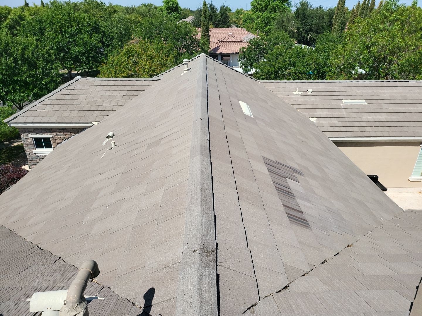 Sierra Beige Concrete Tile  by Reimagine Roofing
