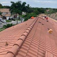 Westlake New Point Estate Canyon Clay  by Total Roofing System The Metal Roof Experts