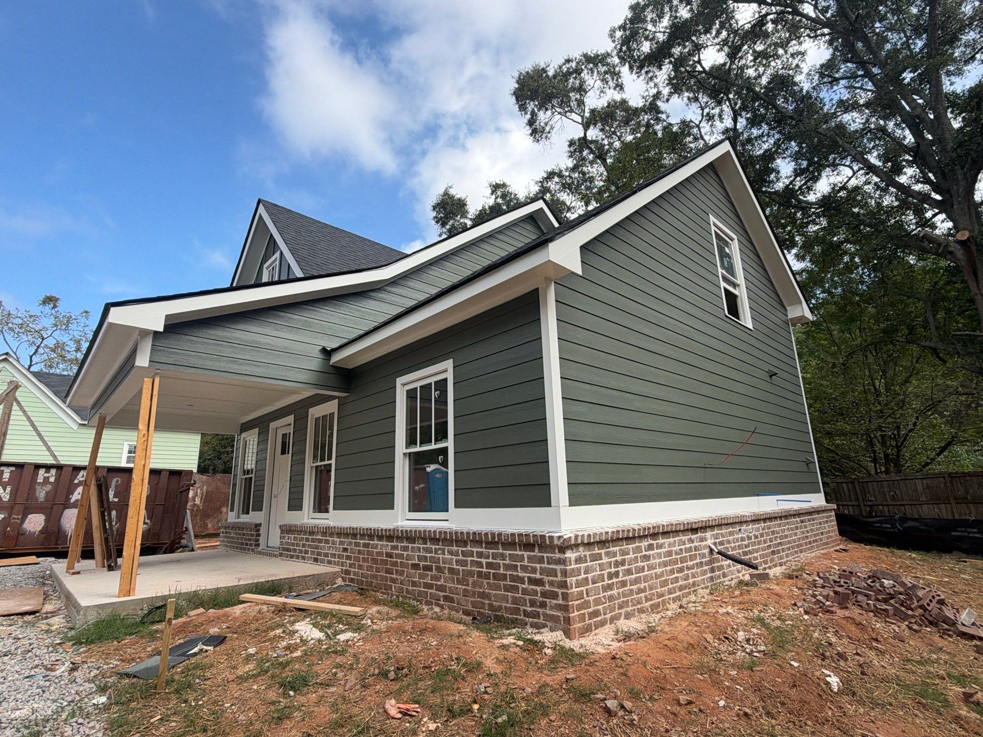 New Construction Exterior Painting in Social Circle by PGP Surface Solutions, LLC