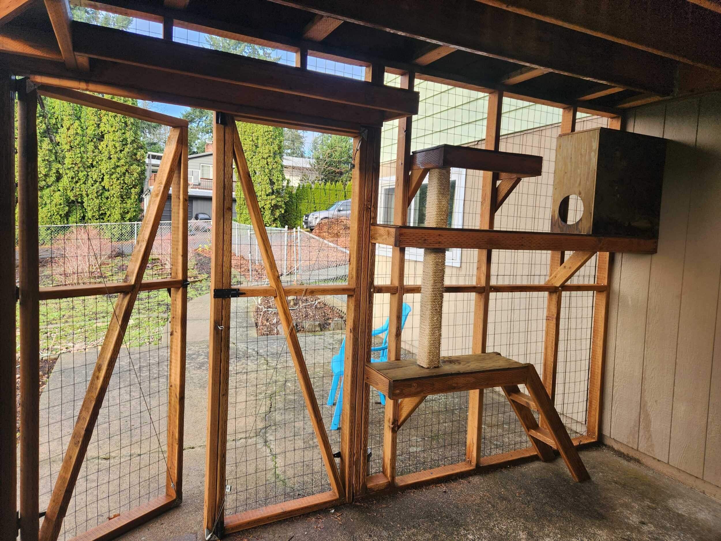Tigard Exterior Renovation Featuring Composite Deck and Custom Catio by American Made Construction