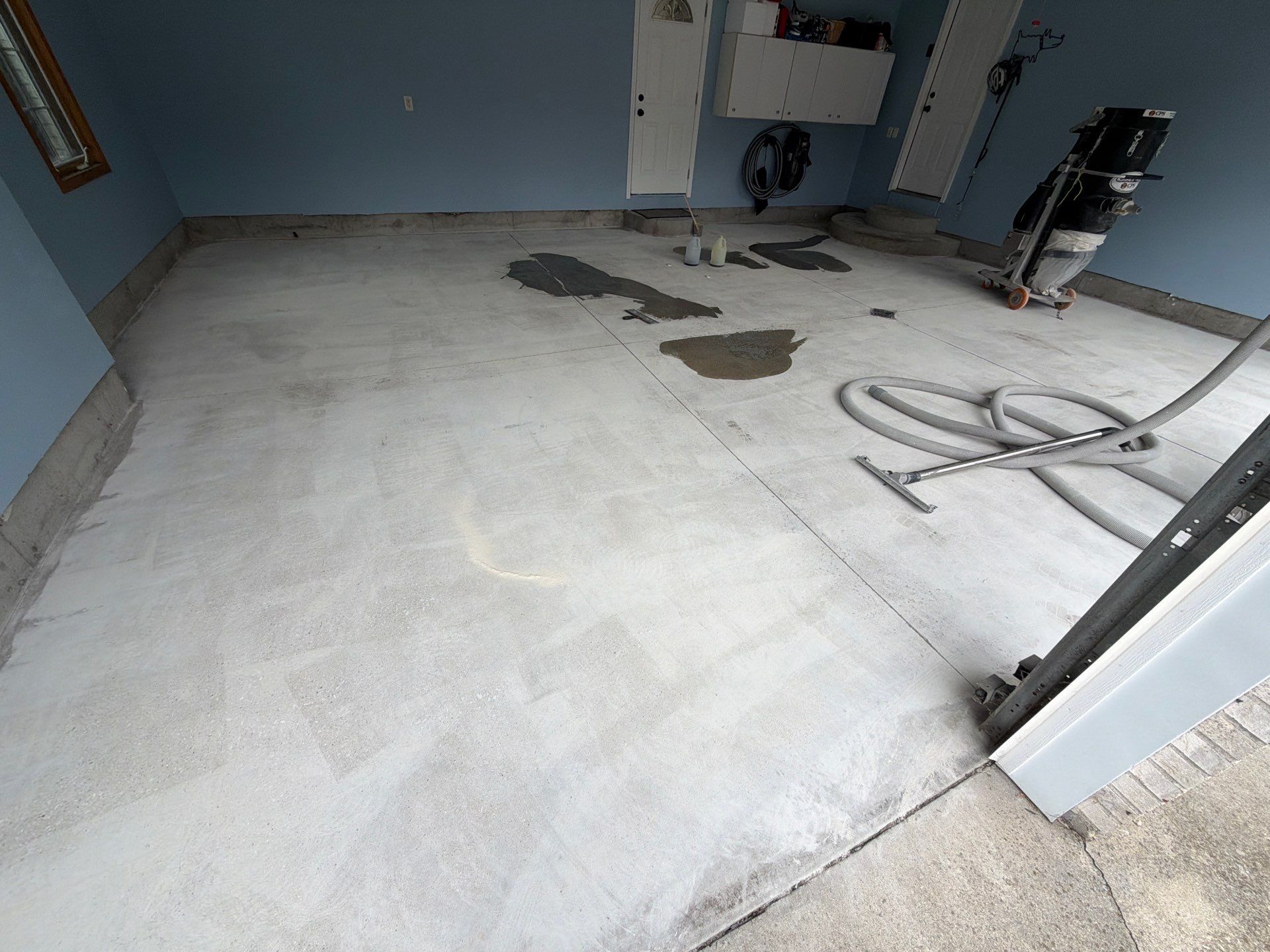 Custom Epoxy Flake Garage Floor Installation in Norton Shores by Gordon Painting