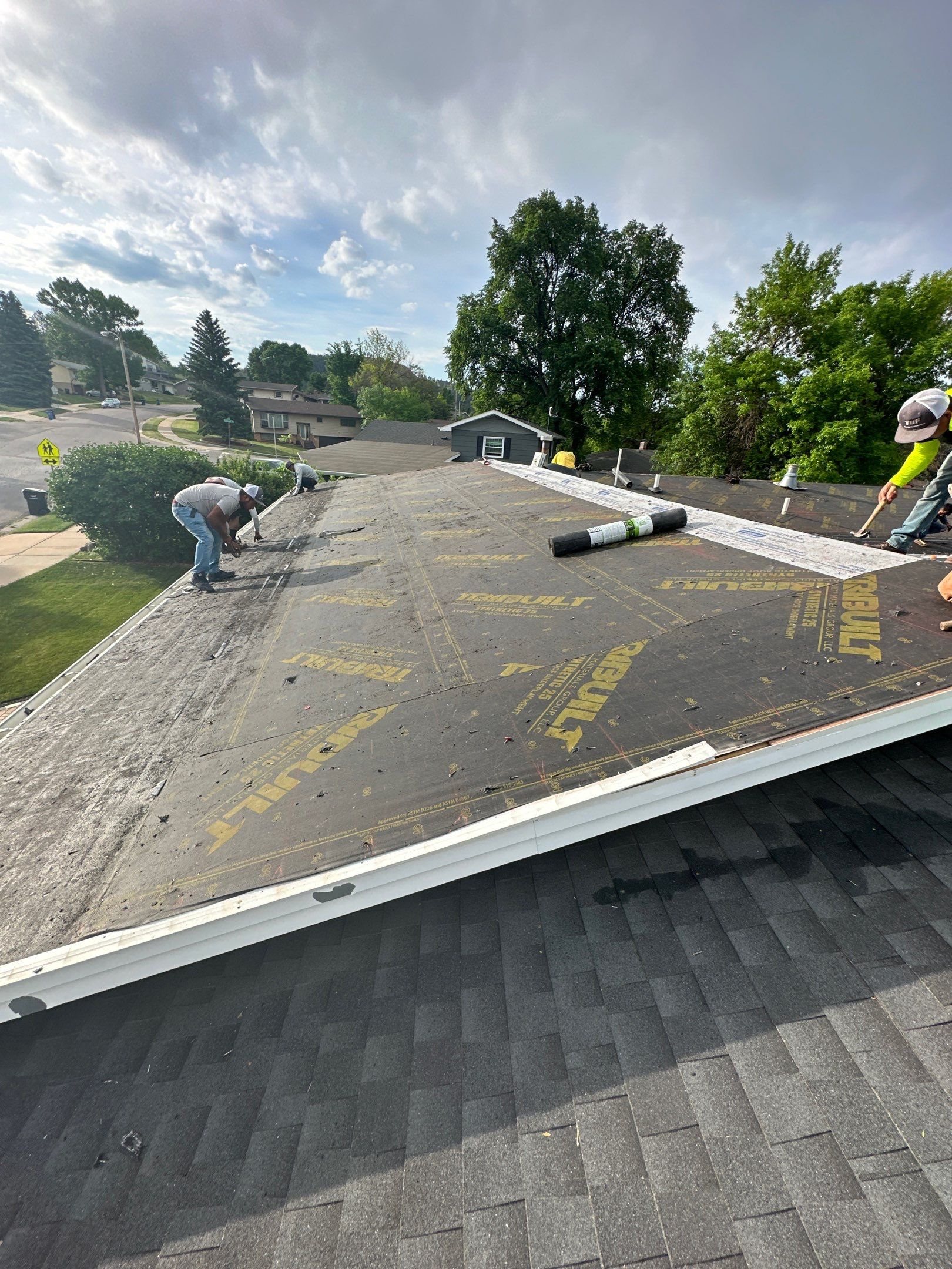 Residential Roofing Installation using Malarkey Shingles by Weather-Tite Exteriors LLC