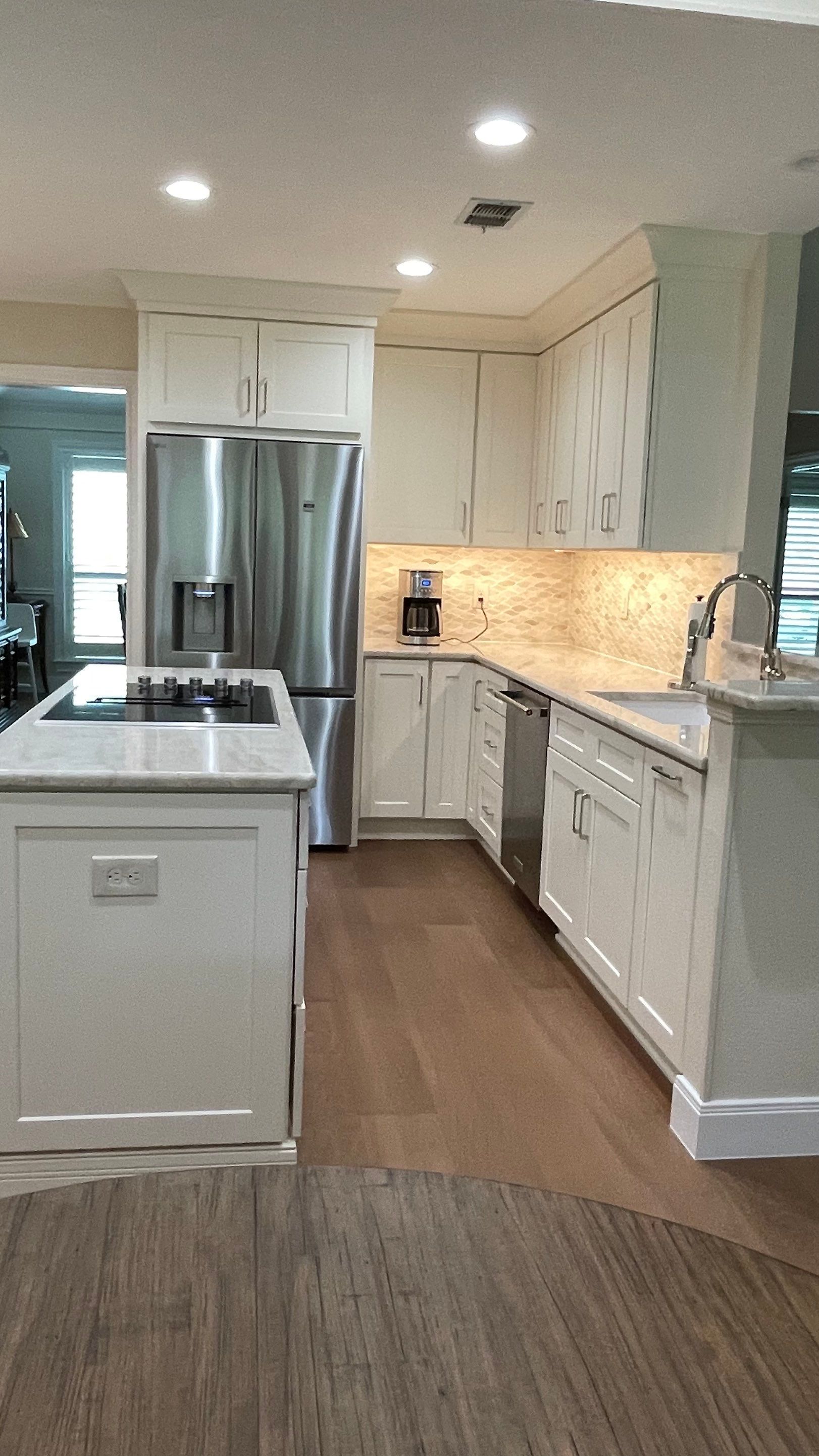 Deerfield Kitchen Refresh Before and After by Legacy Bath and Kitchen