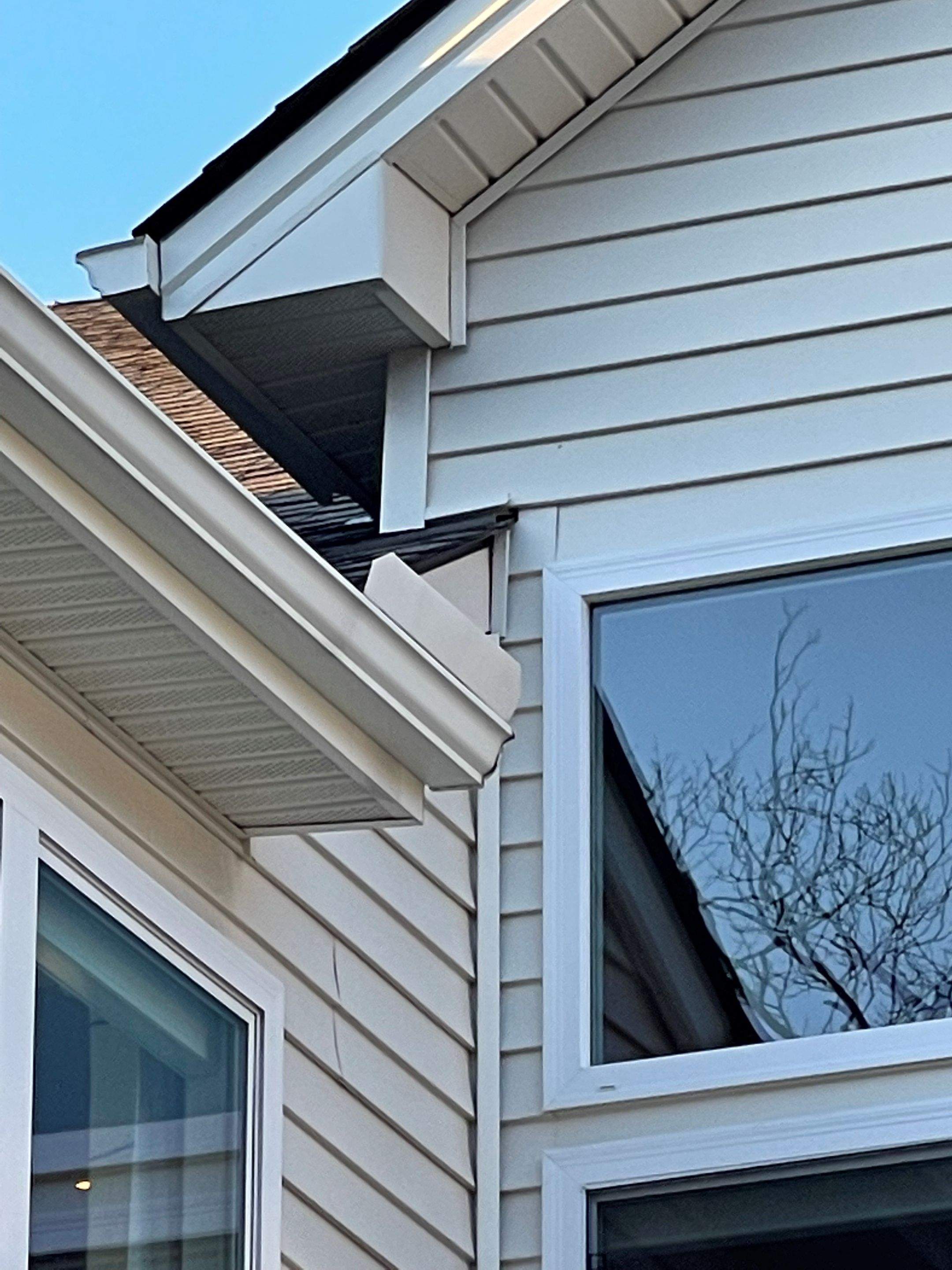 Icedamn Heat Cables and gutter guards by Absolute Roofing and Construction