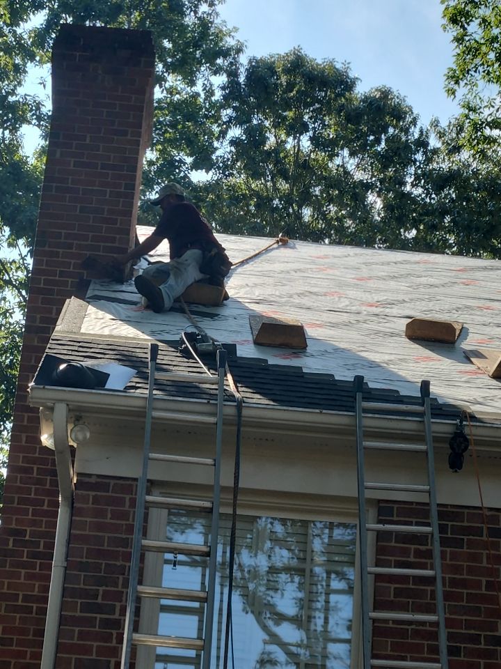 Roof Replacement using Gaf HDZ Charcoal by Just In Time Roofing and Restoration
