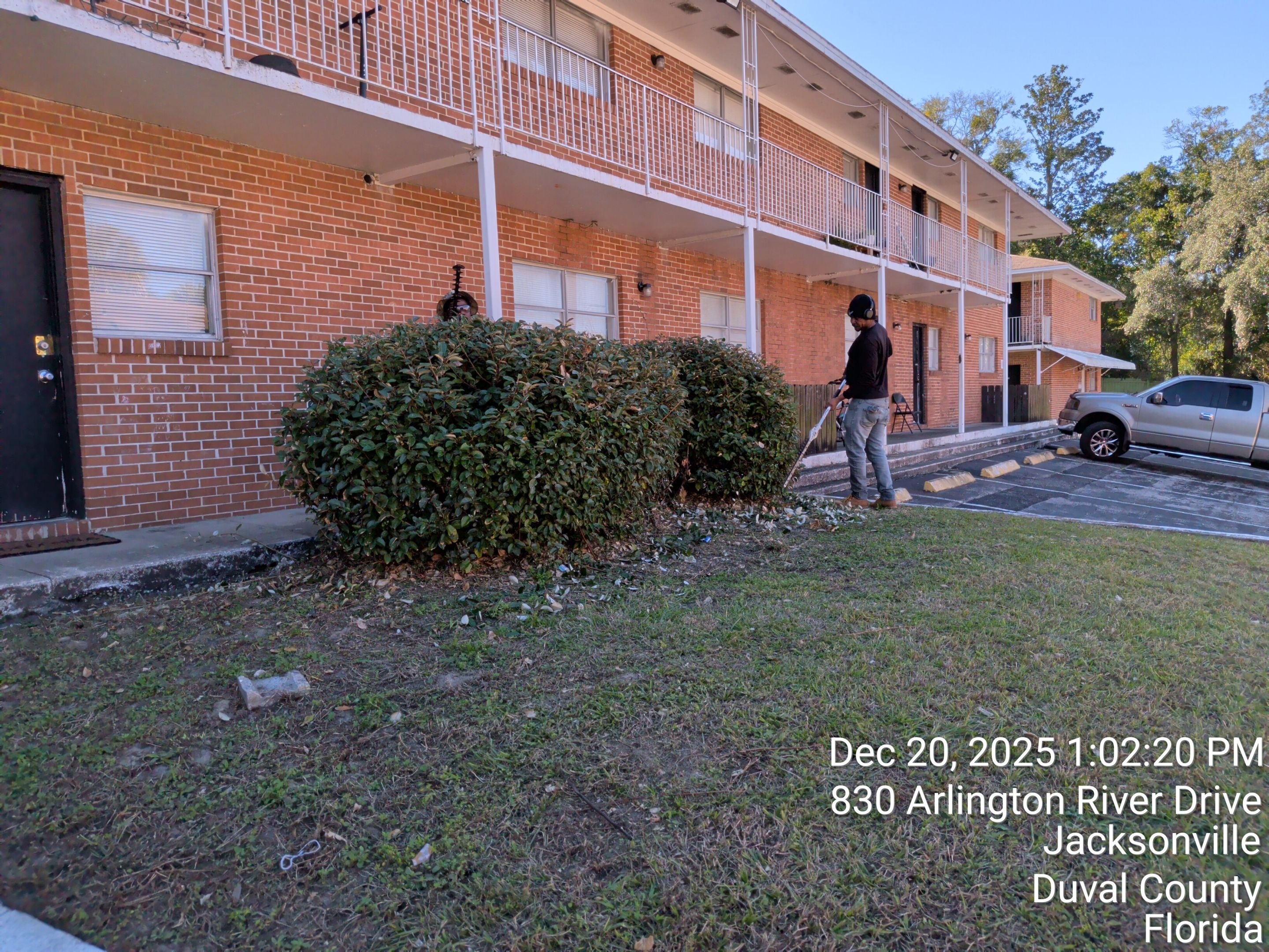 Apartment Landscape Cleanup & Ongoing Grounds Maintenance — Cimarron Apartments (Arlington) by Harmoni Home Services