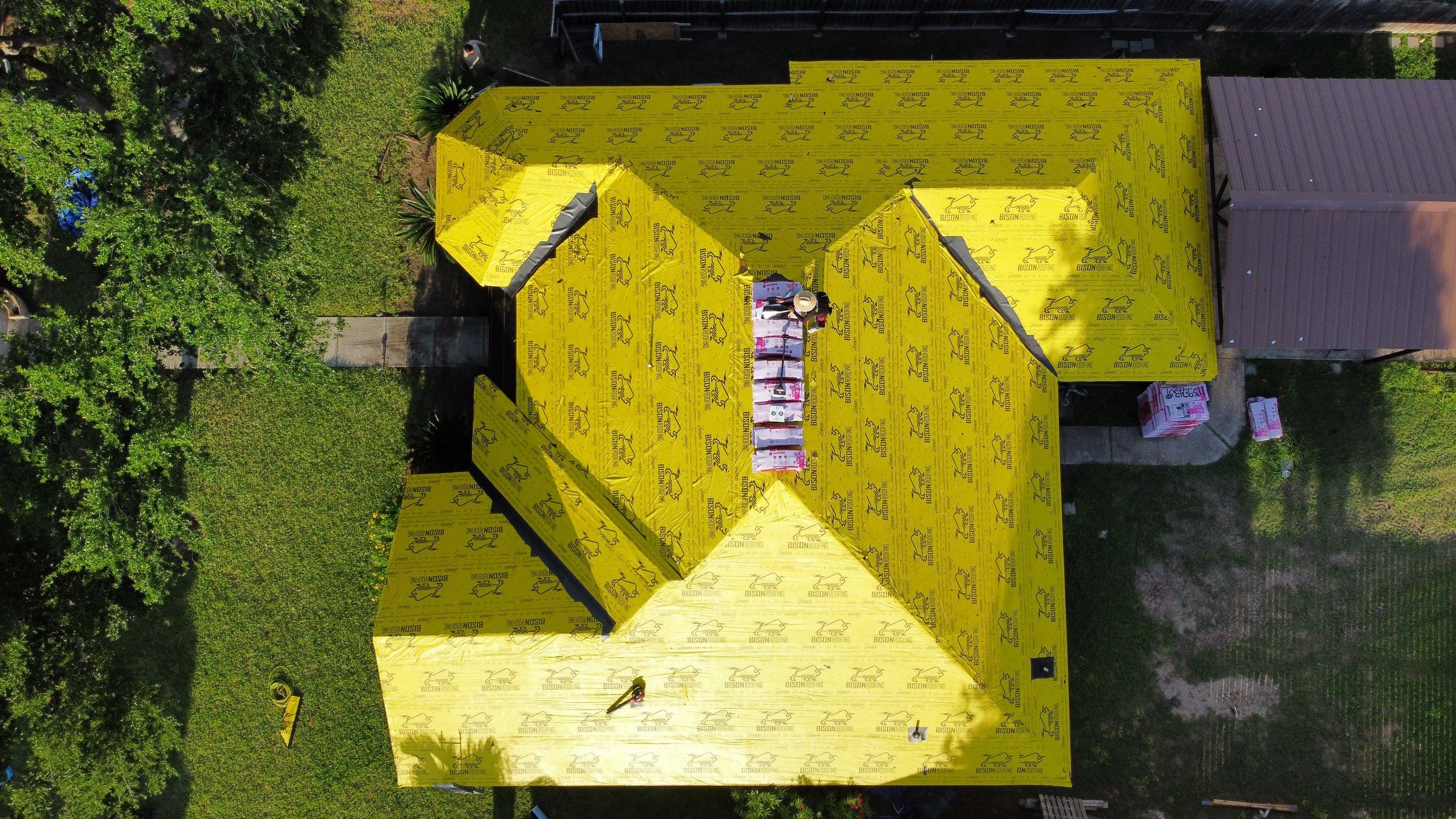 Shingle Roof System  using Owens Corning Duration Storm Shingles by Bison Roofing  