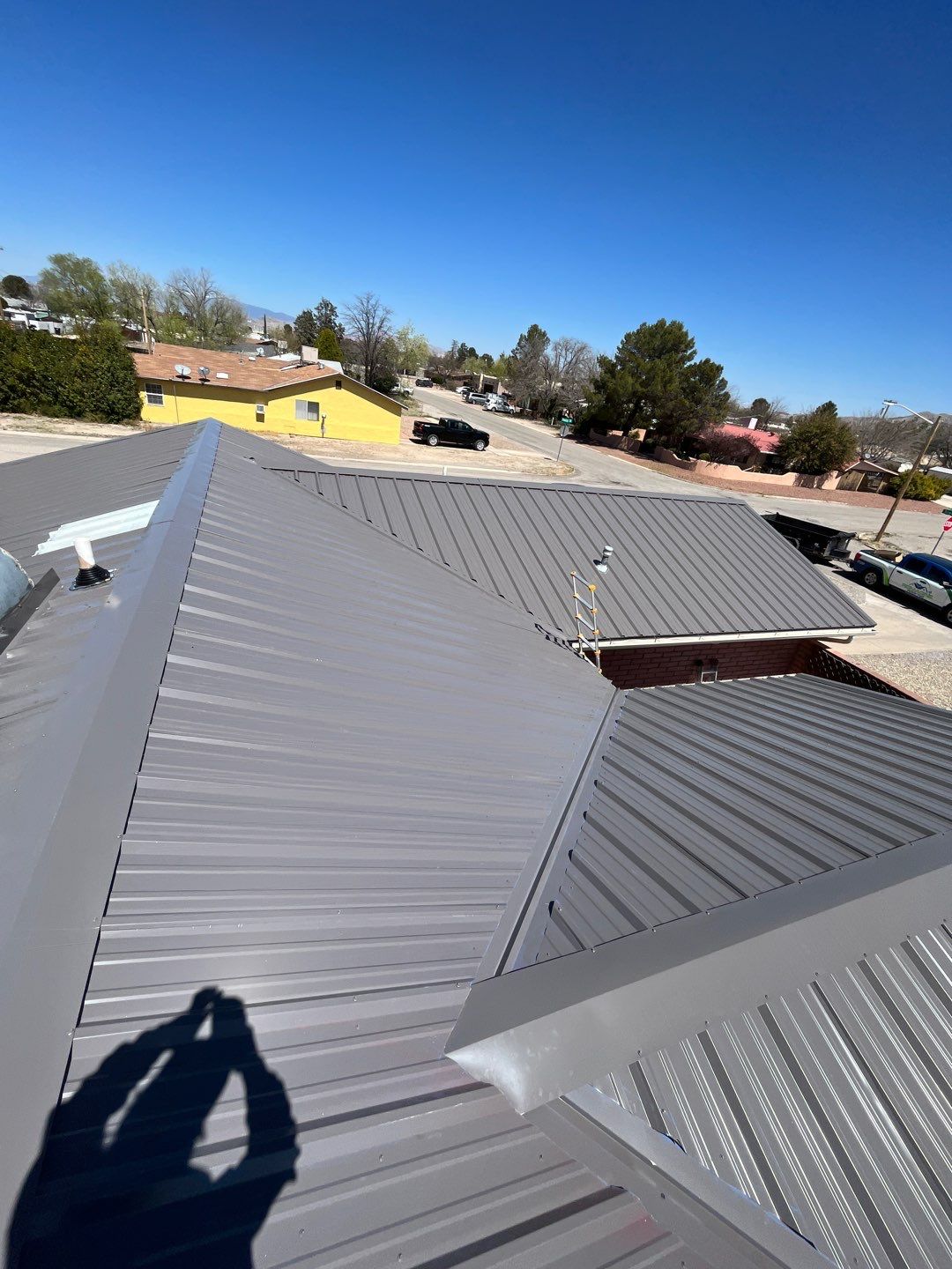 Ash Gray Exposed Fastener by Reimagine Roofing