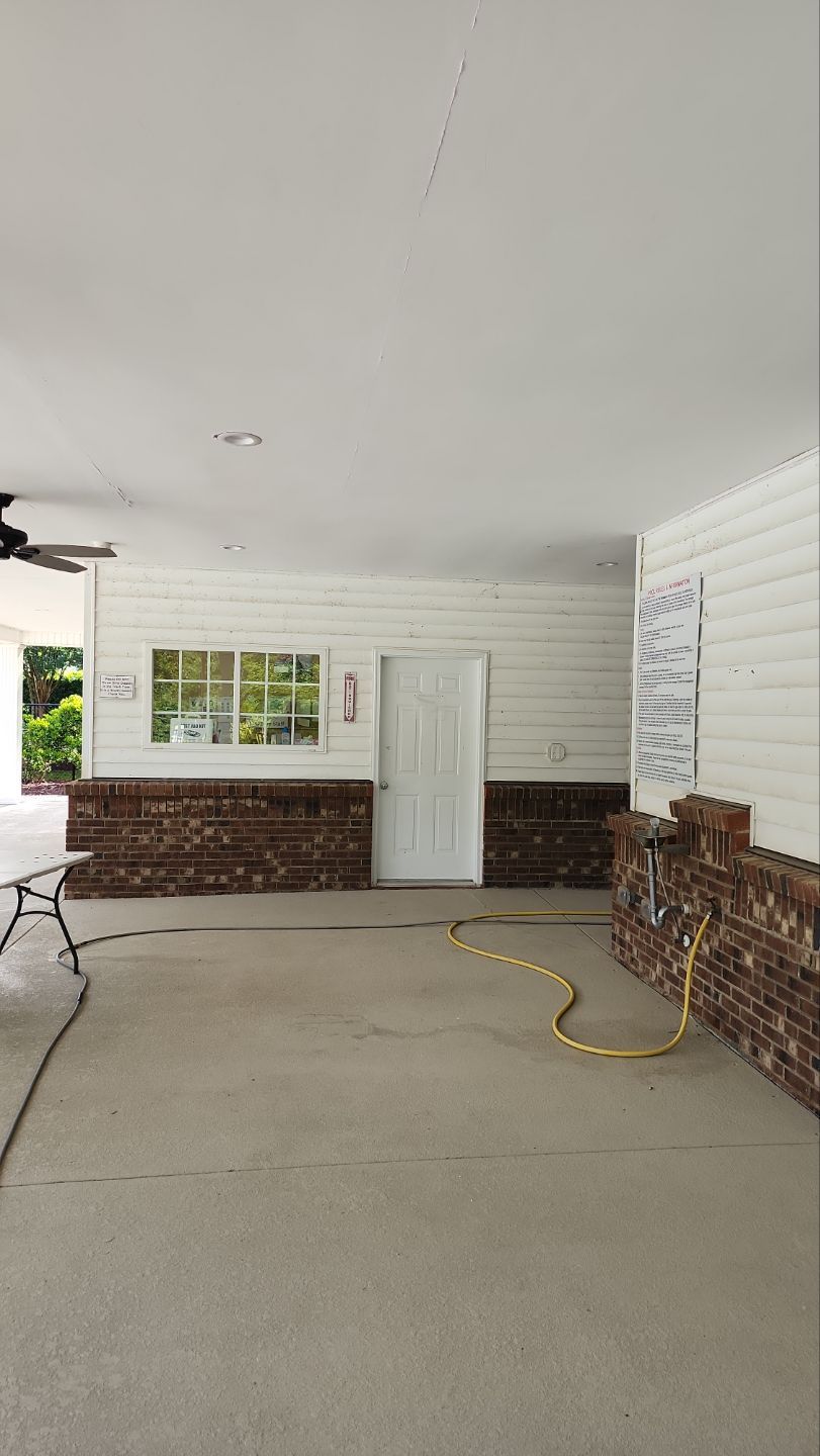 House Wash using cleaner by Power Wash Masters LLC