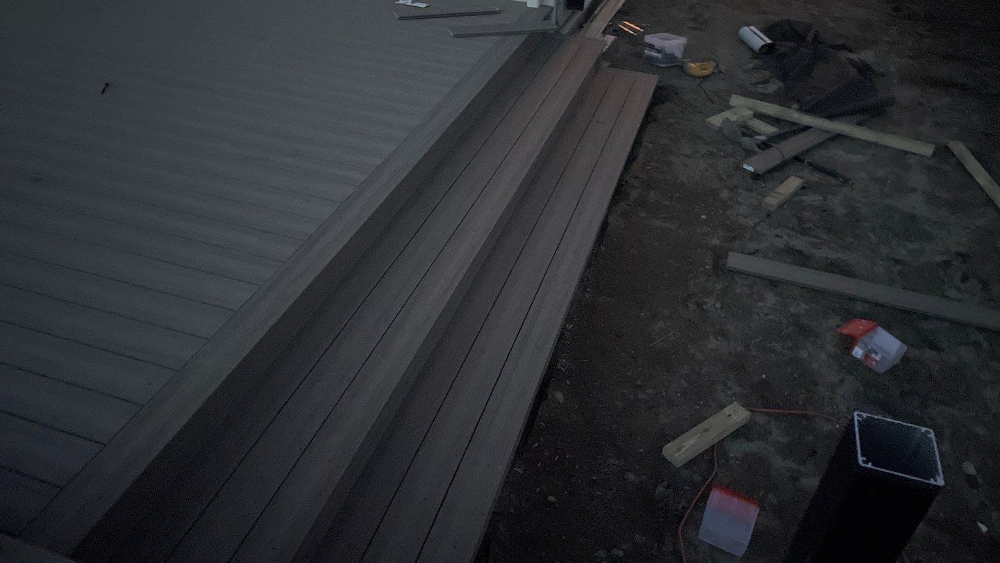 new pool deck in Howell by deck guardian