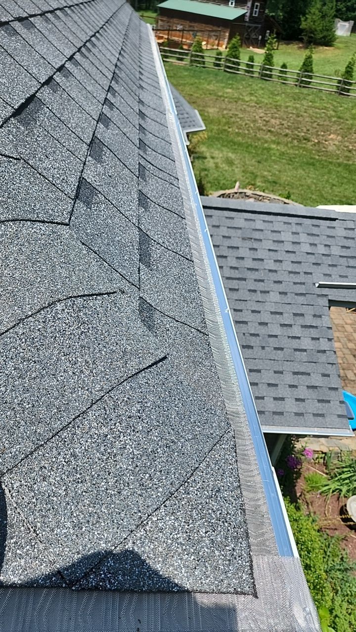 Gutter guard instalation  by Power Wash Masters LLC