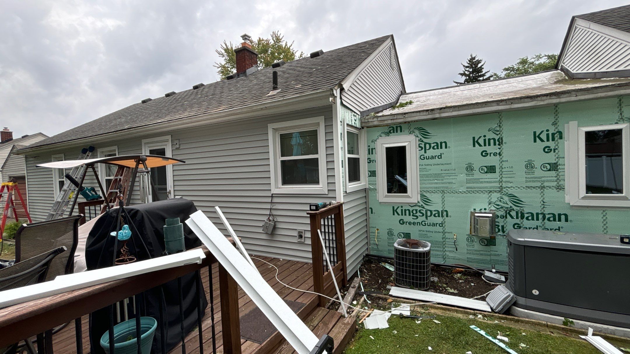 Siding Replacement using Alside Odyssey D4" by 180 Contractors