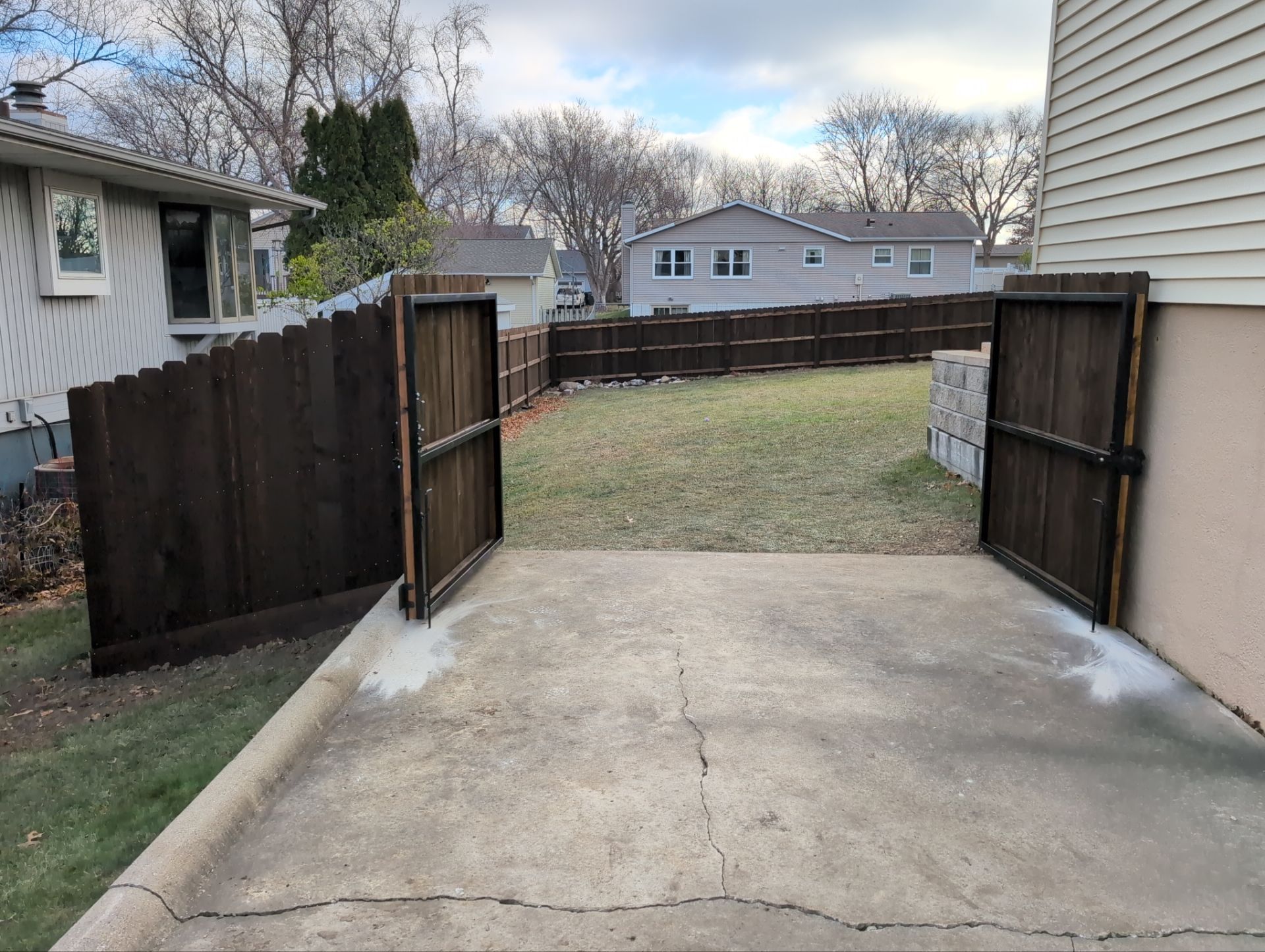 Project in Cedar Falls by Perfect Picket Fence and Stain